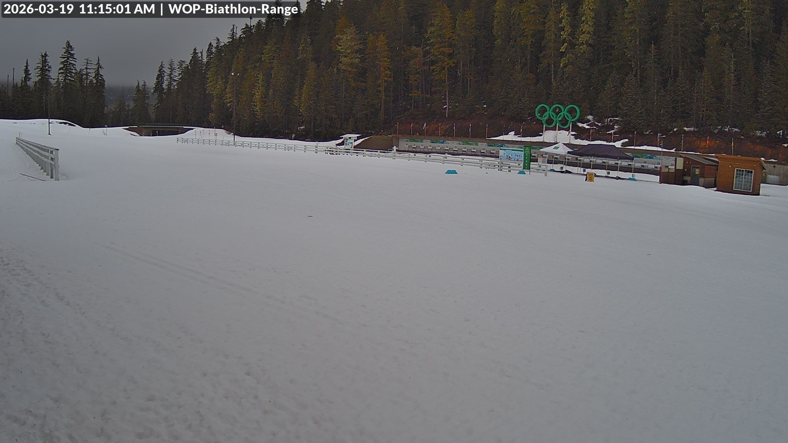 View looking North East to the Olympic Biathlon Range