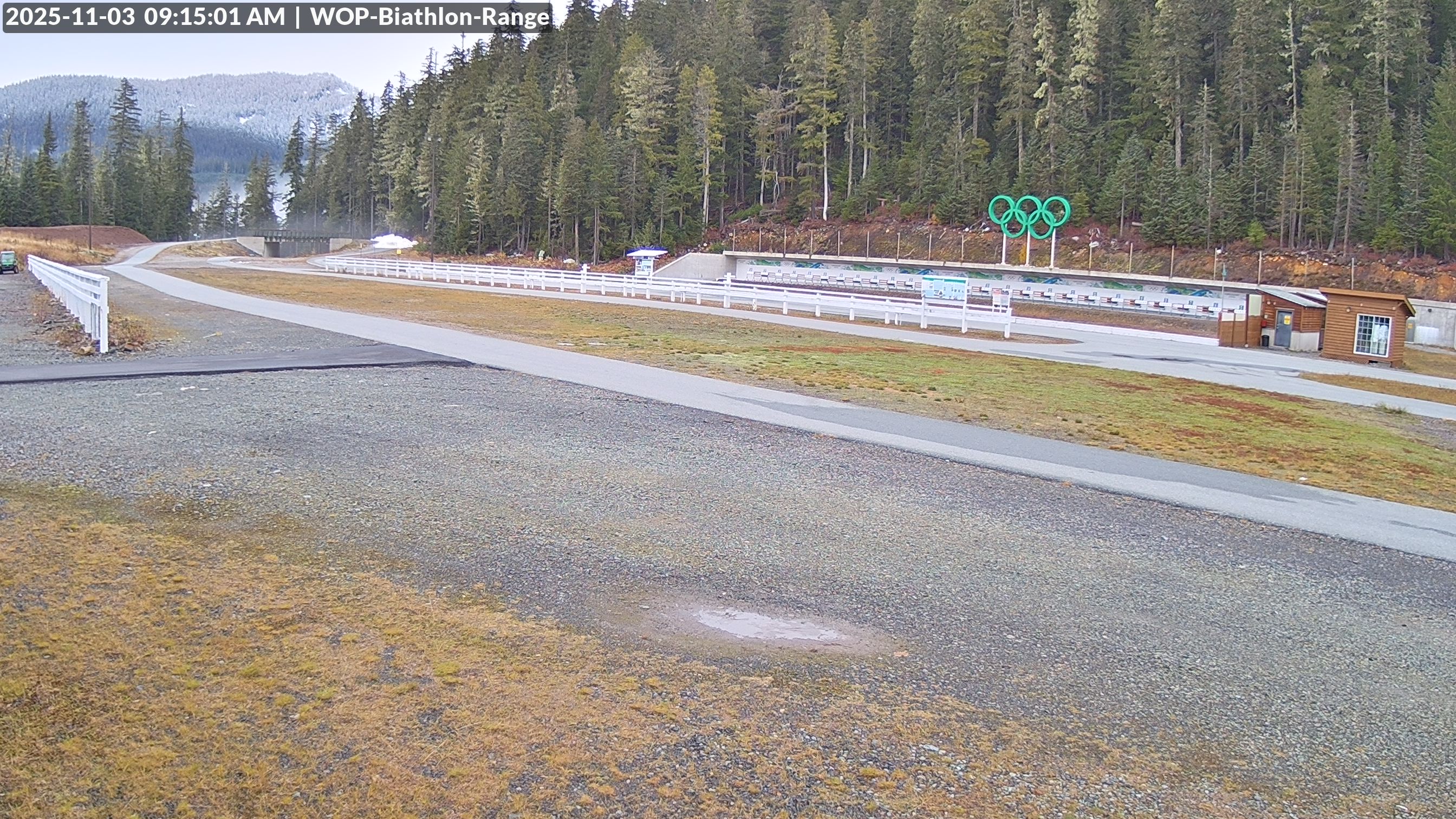 View looking North East to the Olympic Biathlon Range