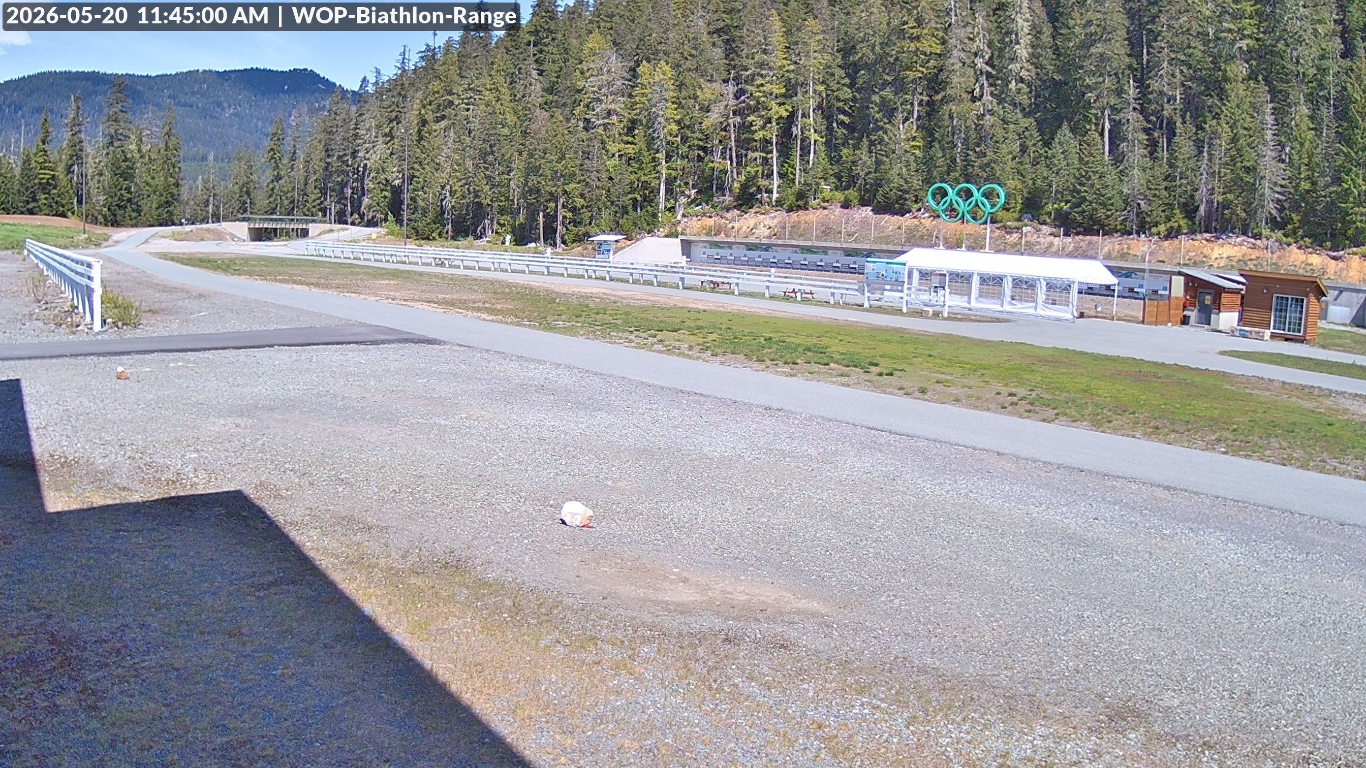 View looking North East to the Olympic Biathlon Range