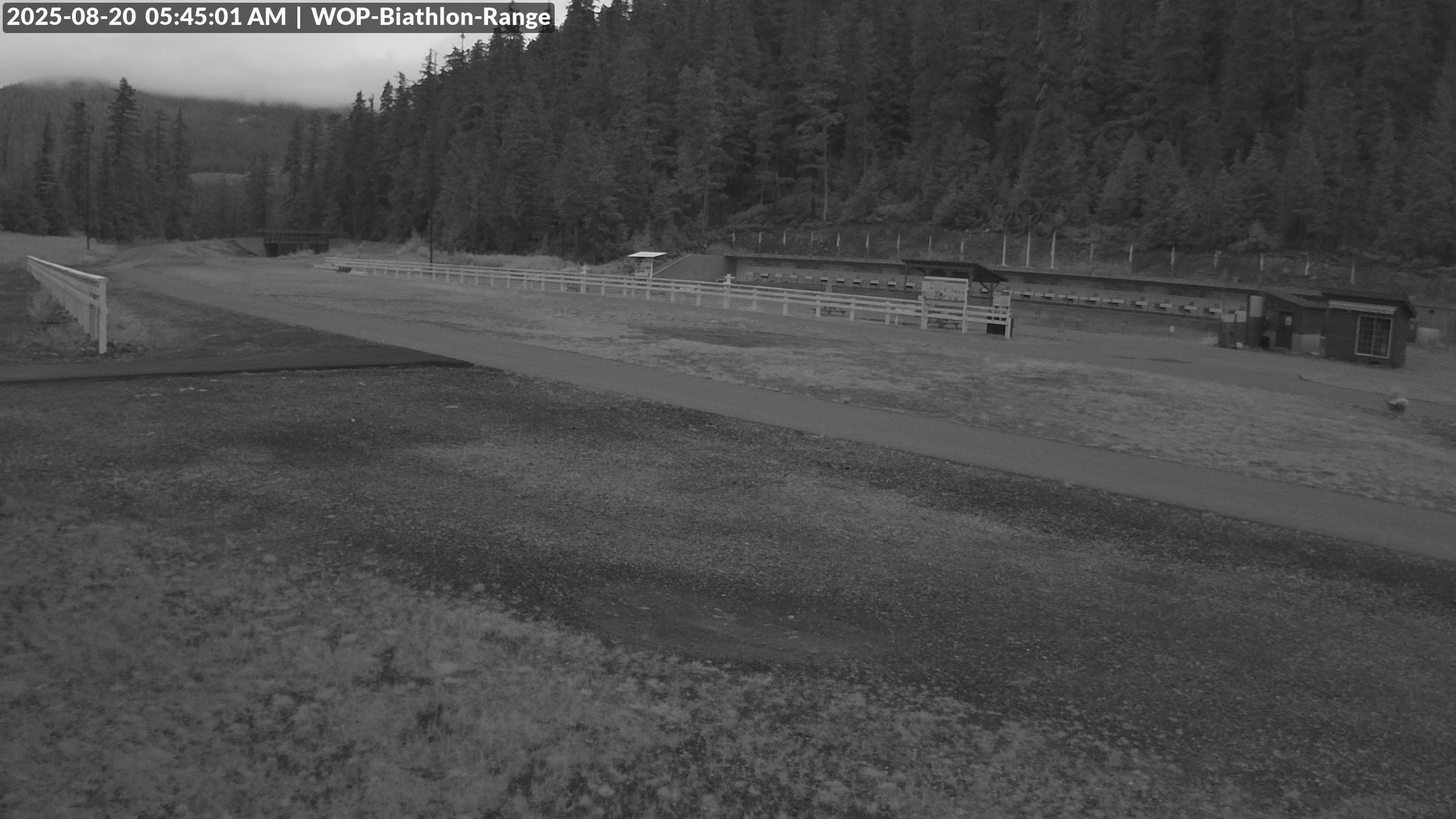 View looking North East to the Olympic Biathlon Range