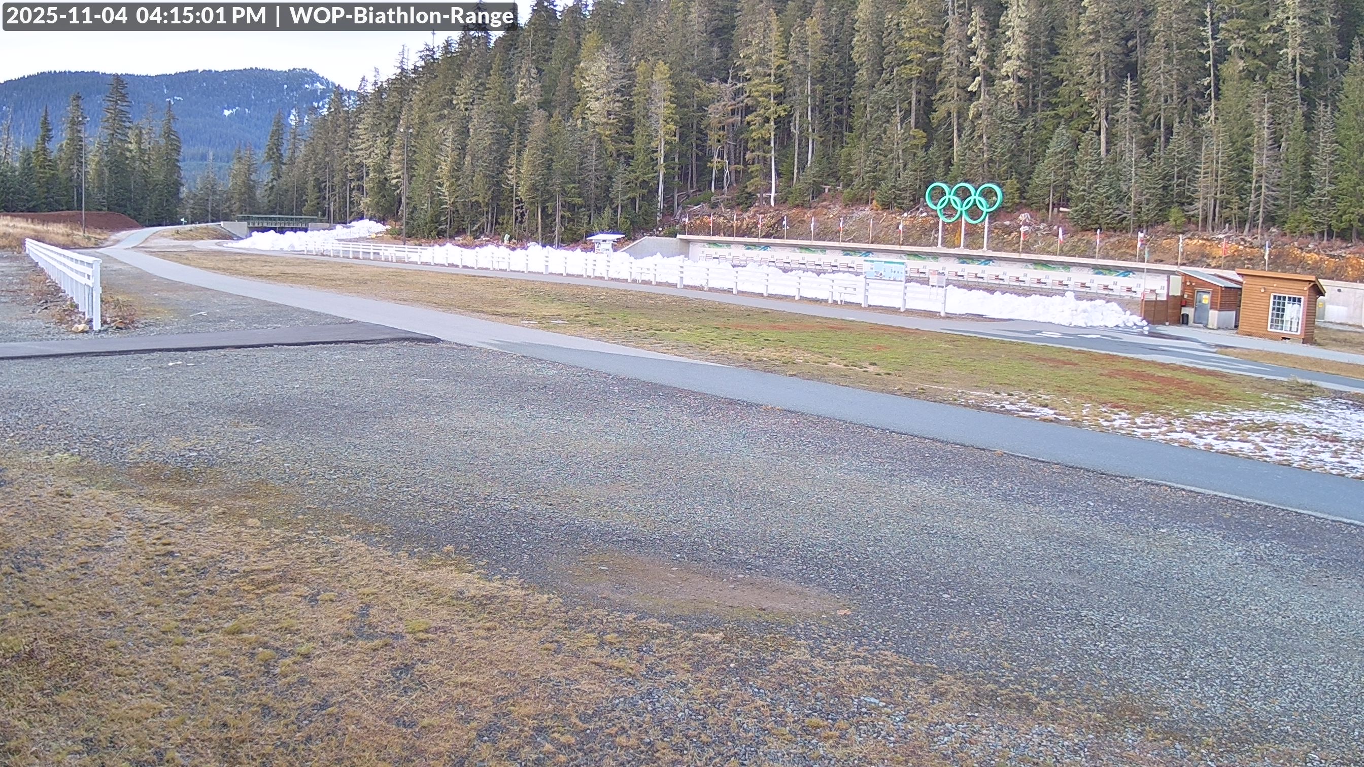 View looking North East to the Olympic Biathlon Range