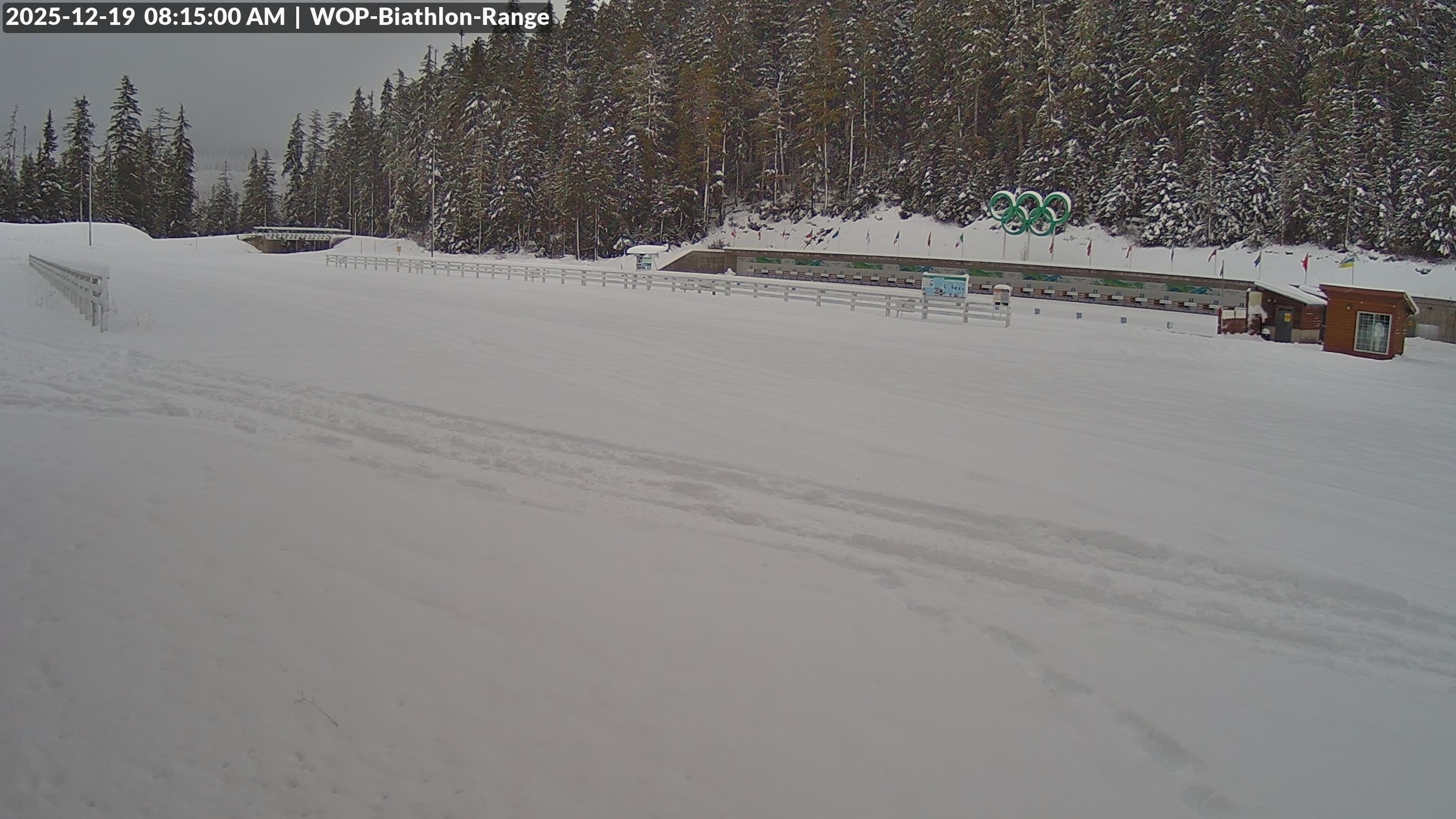 View looking North East to the Olympic Biathlon Range