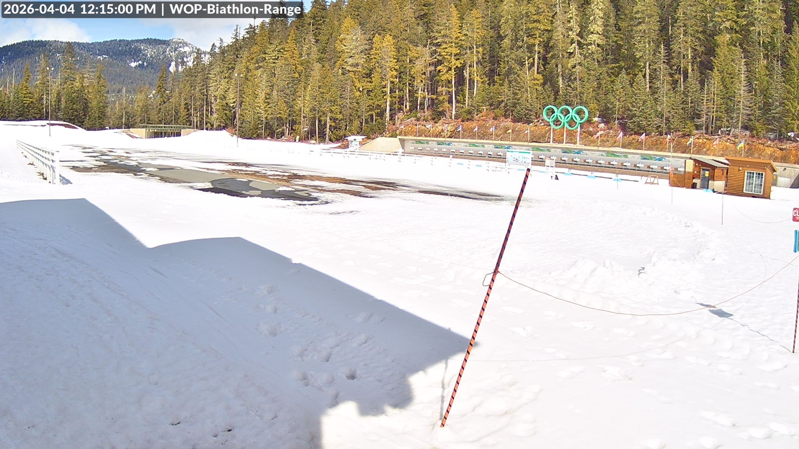 View looking North East to the Olympic Biathlon Range