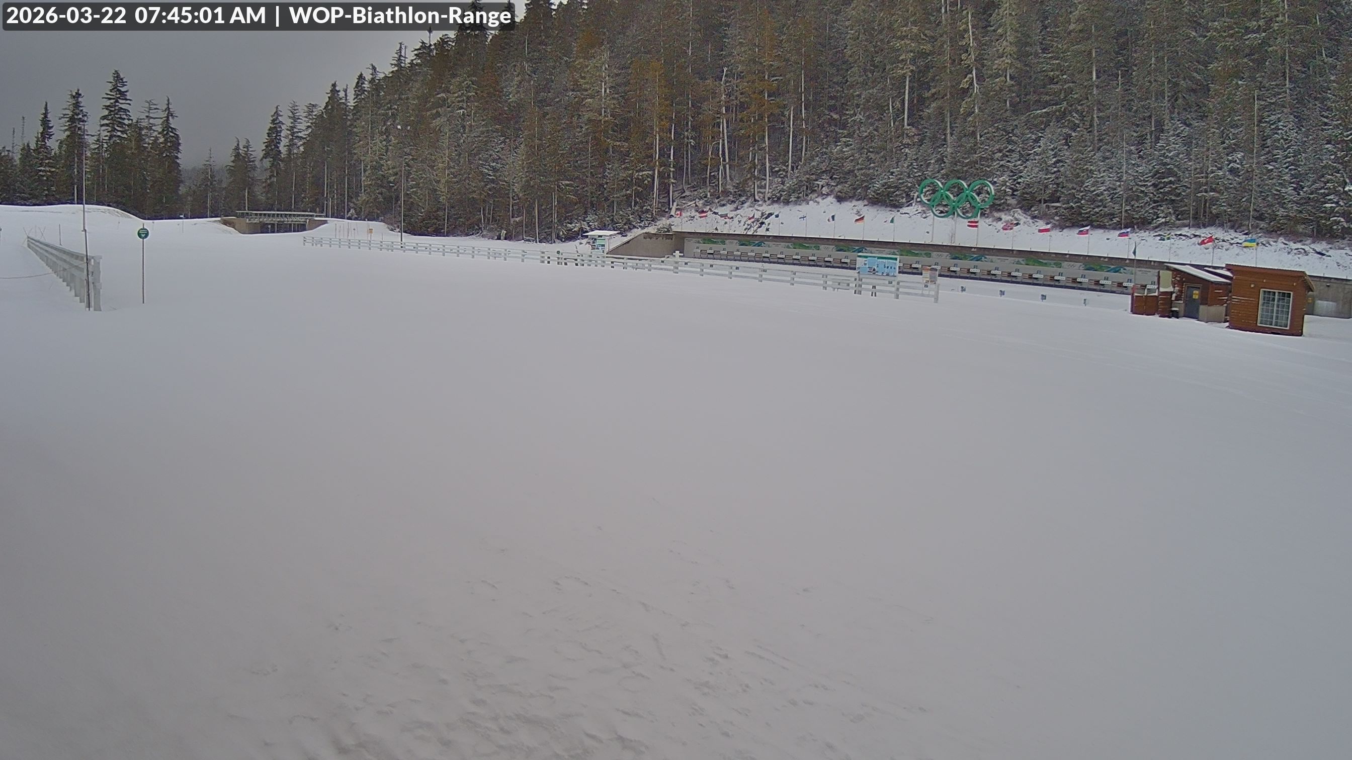 View looking North East to the Olympic Biathlon Range