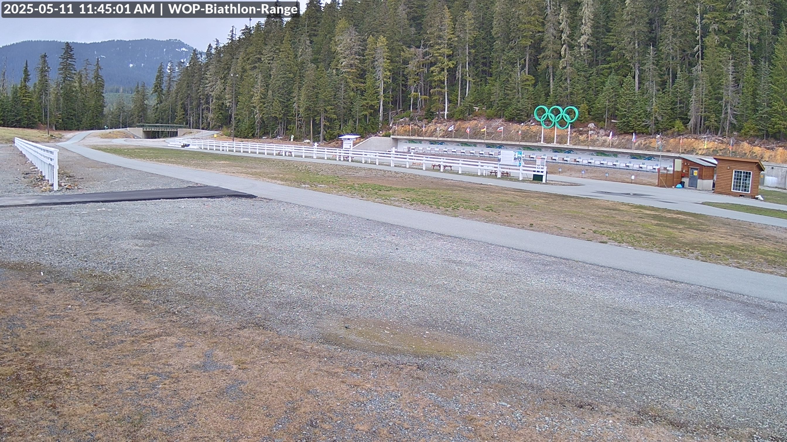 View looking North East to the Olympic Biathlon Range