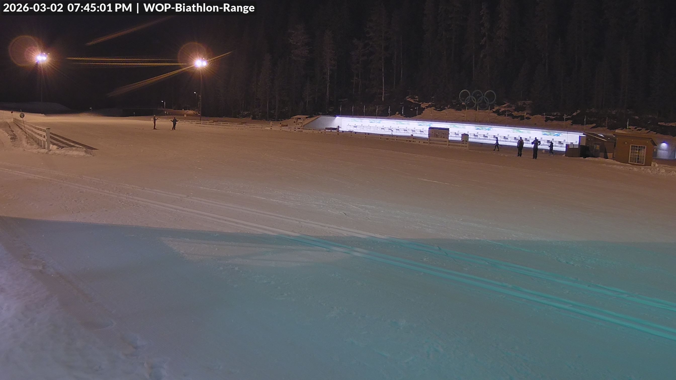 View looking North East to the Olympic Biathlon Range