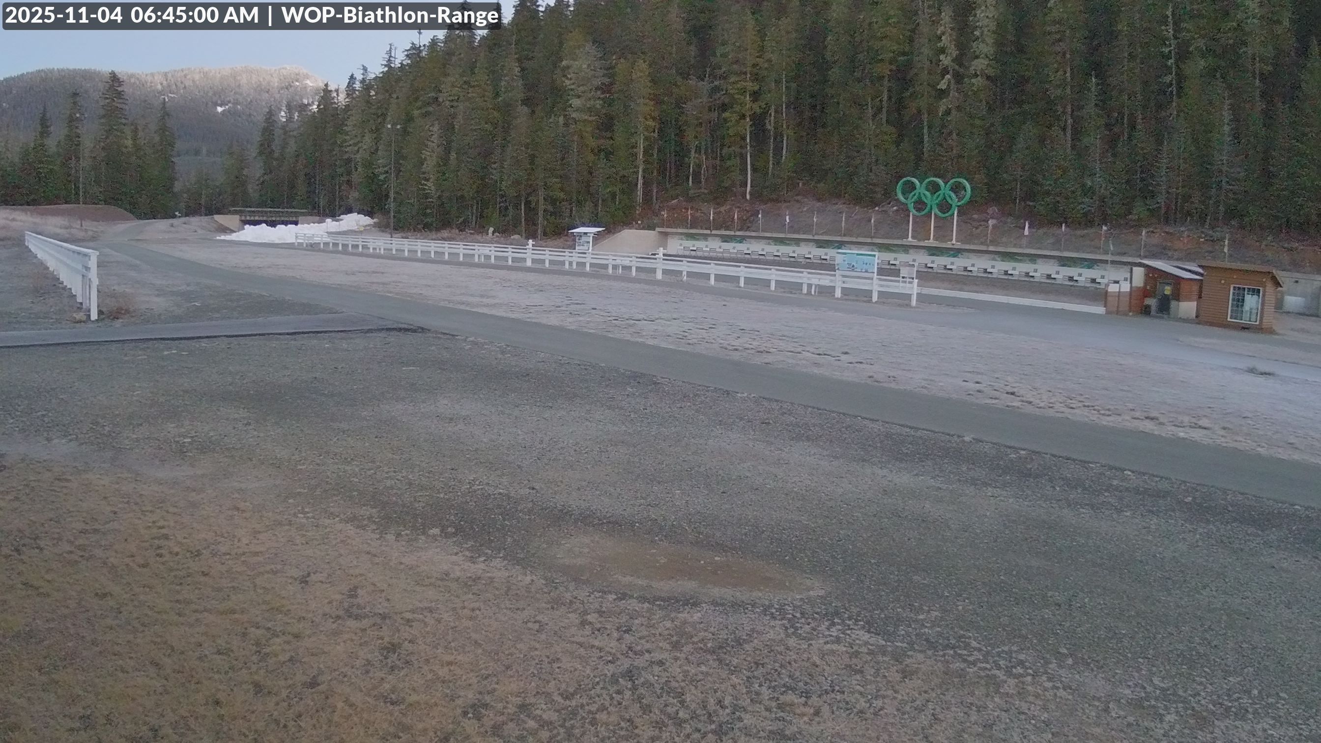 View looking North East to the Olympic Biathlon Range
