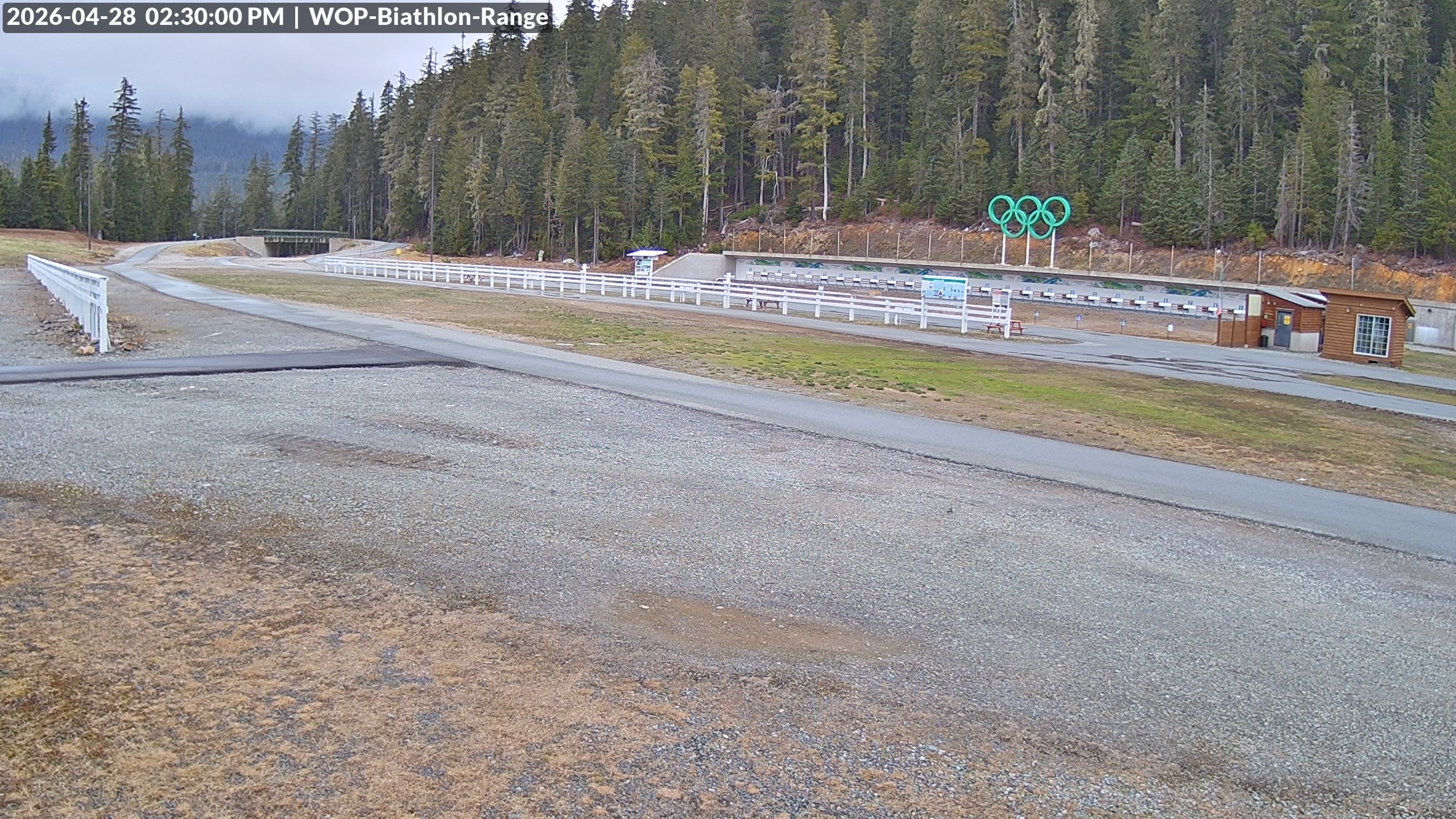 View looking North East to the Olympic Biathlon Range