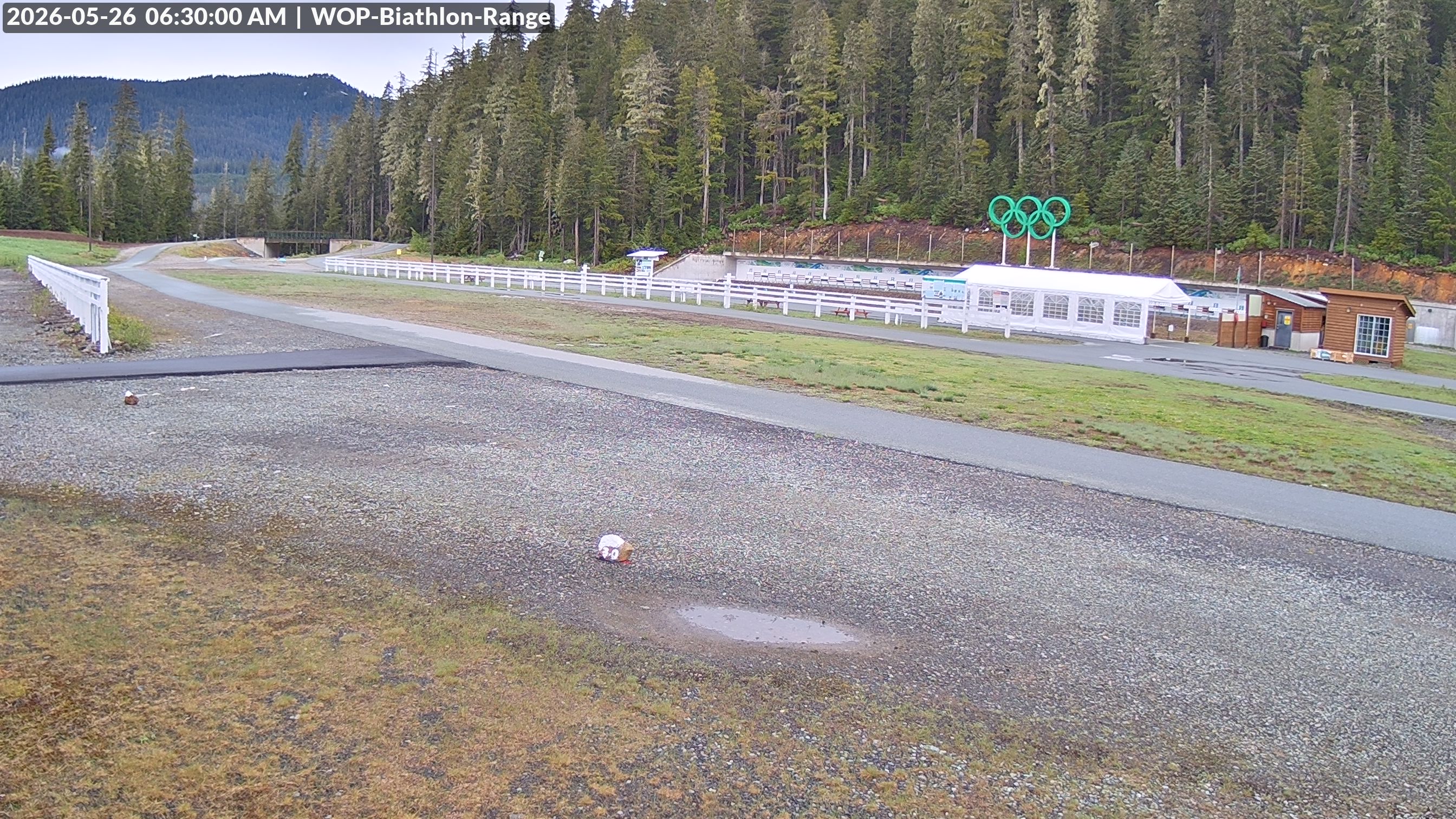 View looking North East to the Olympic Biathlon Range