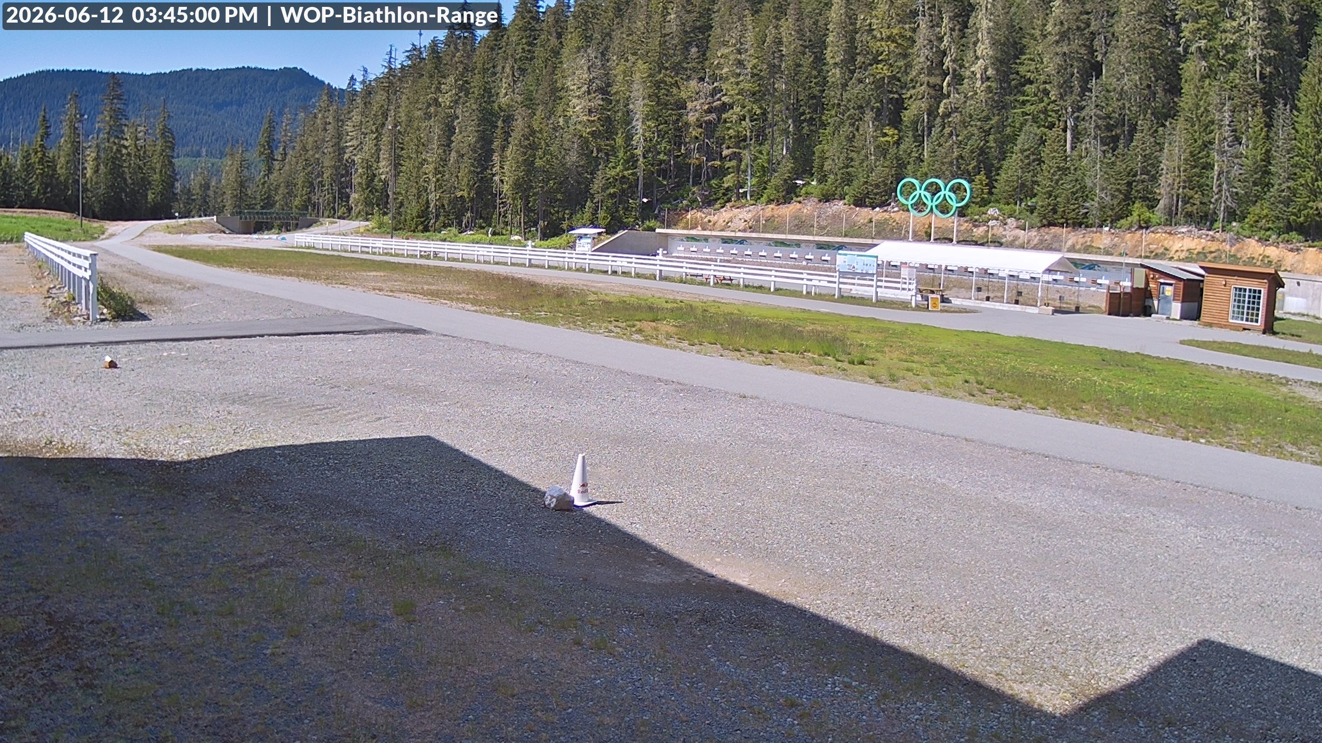 View looking North East to the Olympic Biathlon Range
