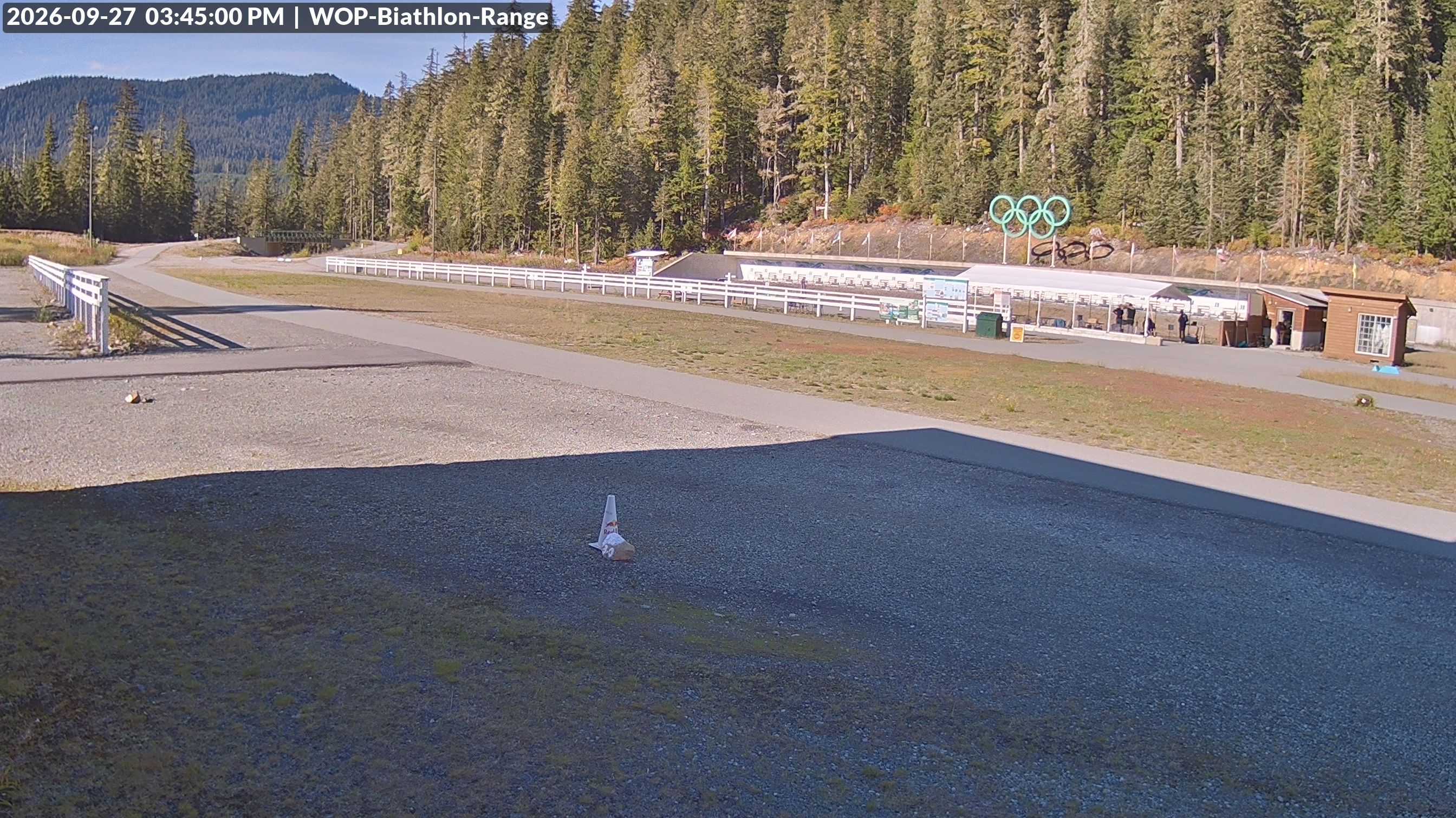 View looking North East to the Olympic Biathlon Range