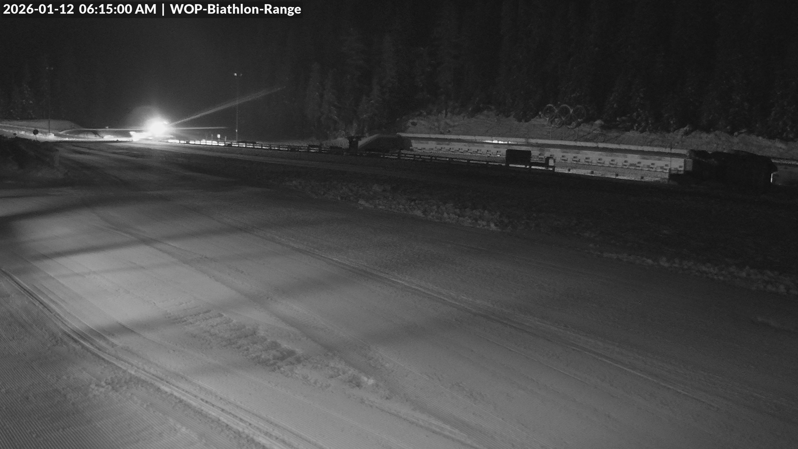 View looking North East to the Olympic Biathlon Range