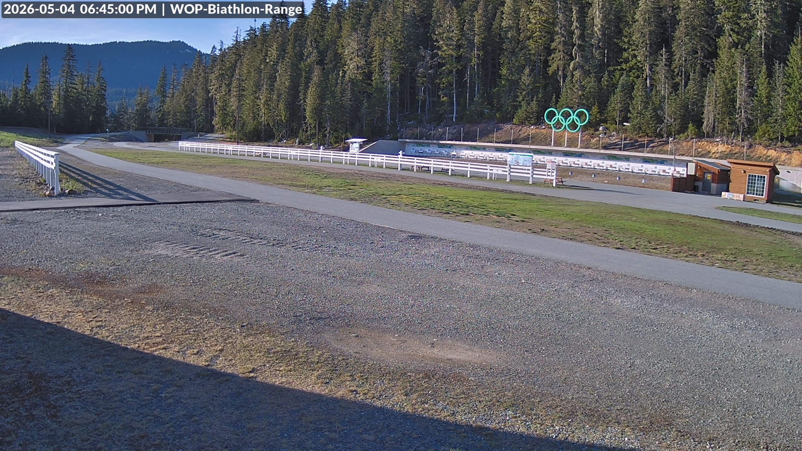 View looking North East to the Olympic Biathlon Range