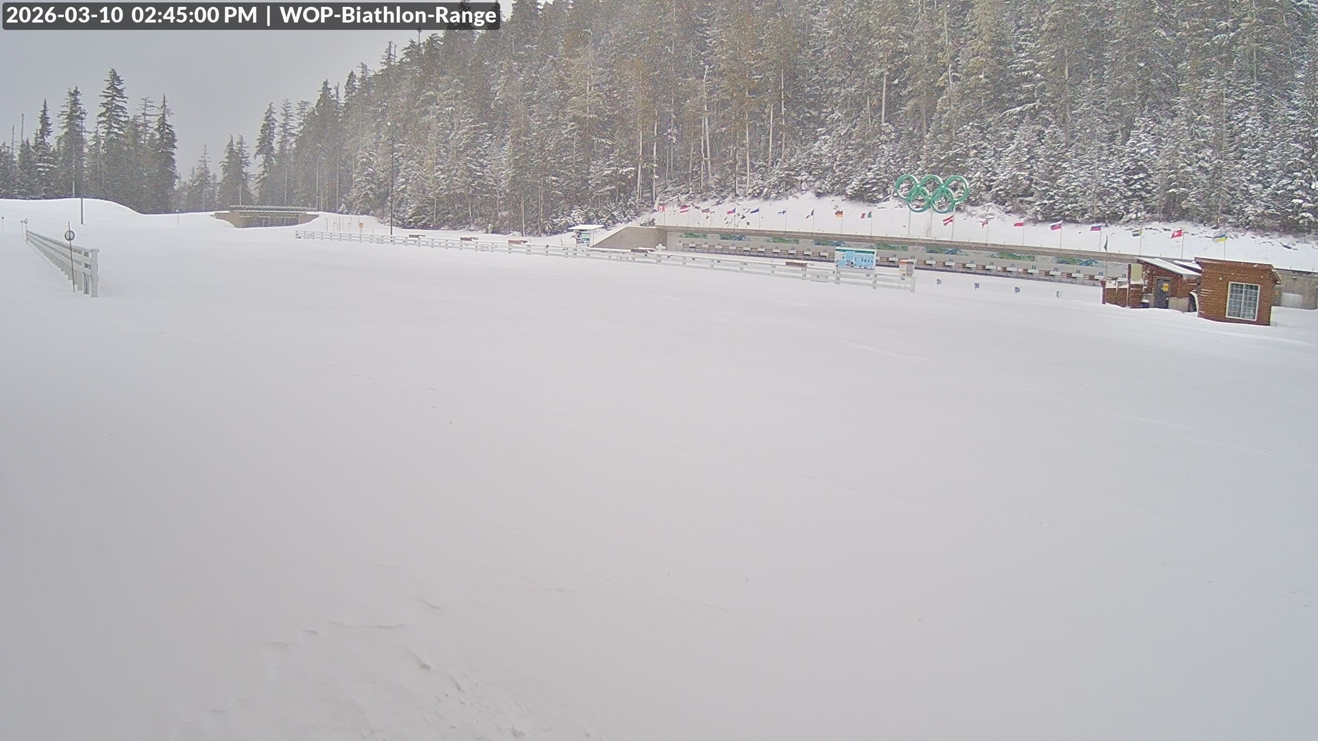 View looking North East to the Olympic Biathlon Range