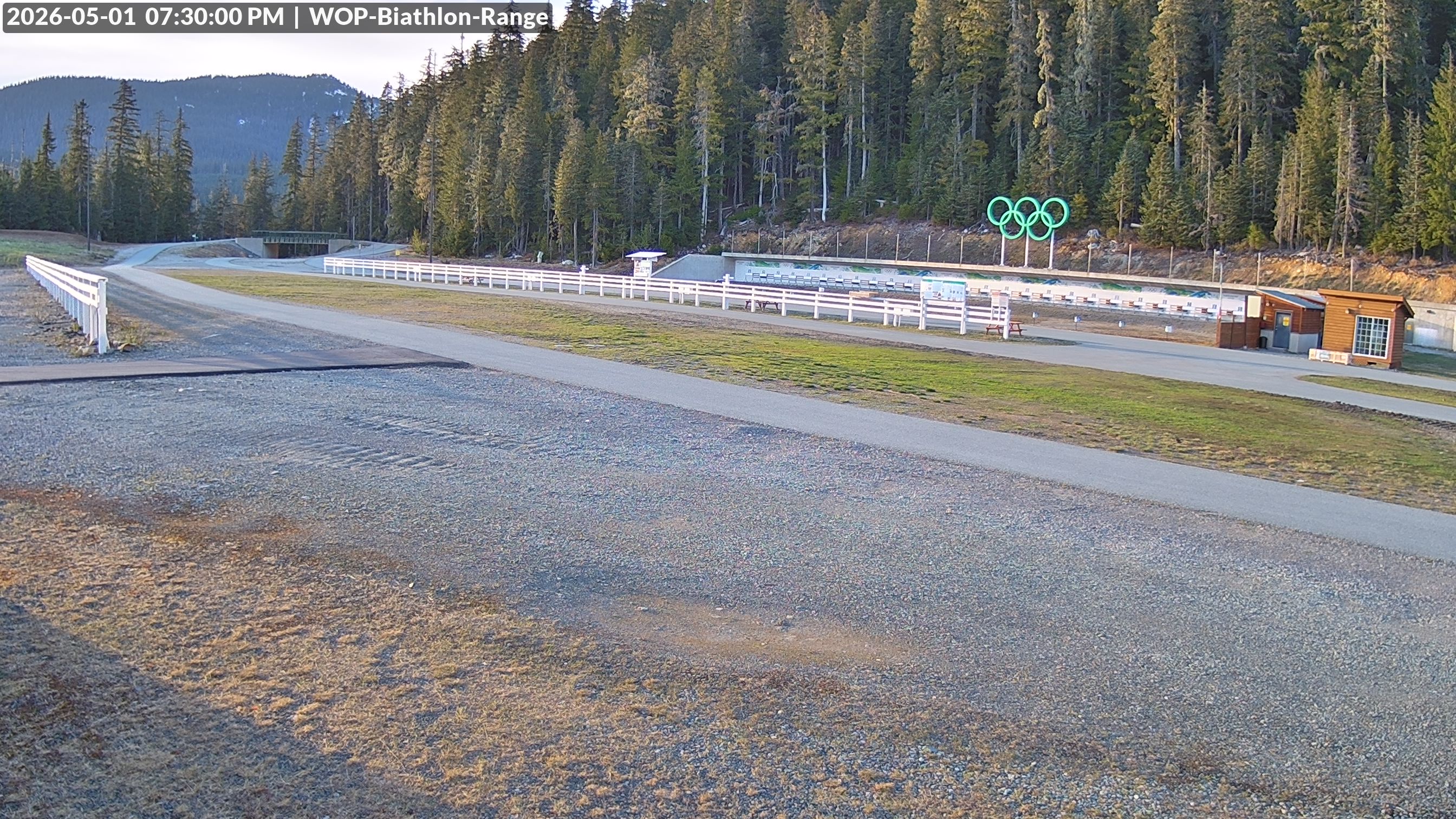 View looking North East to the Olympic Biathlon Range