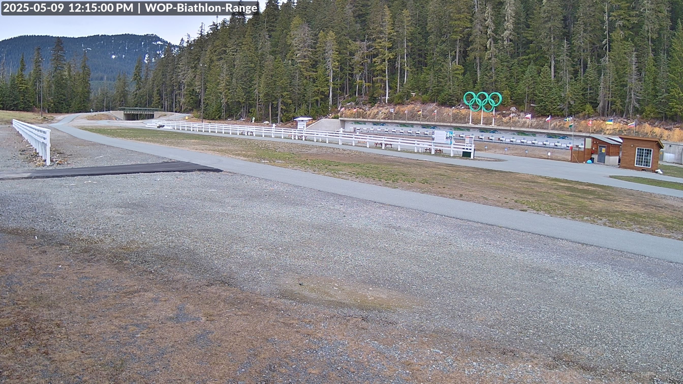 View looking North East to the Olympic Biathlon Range