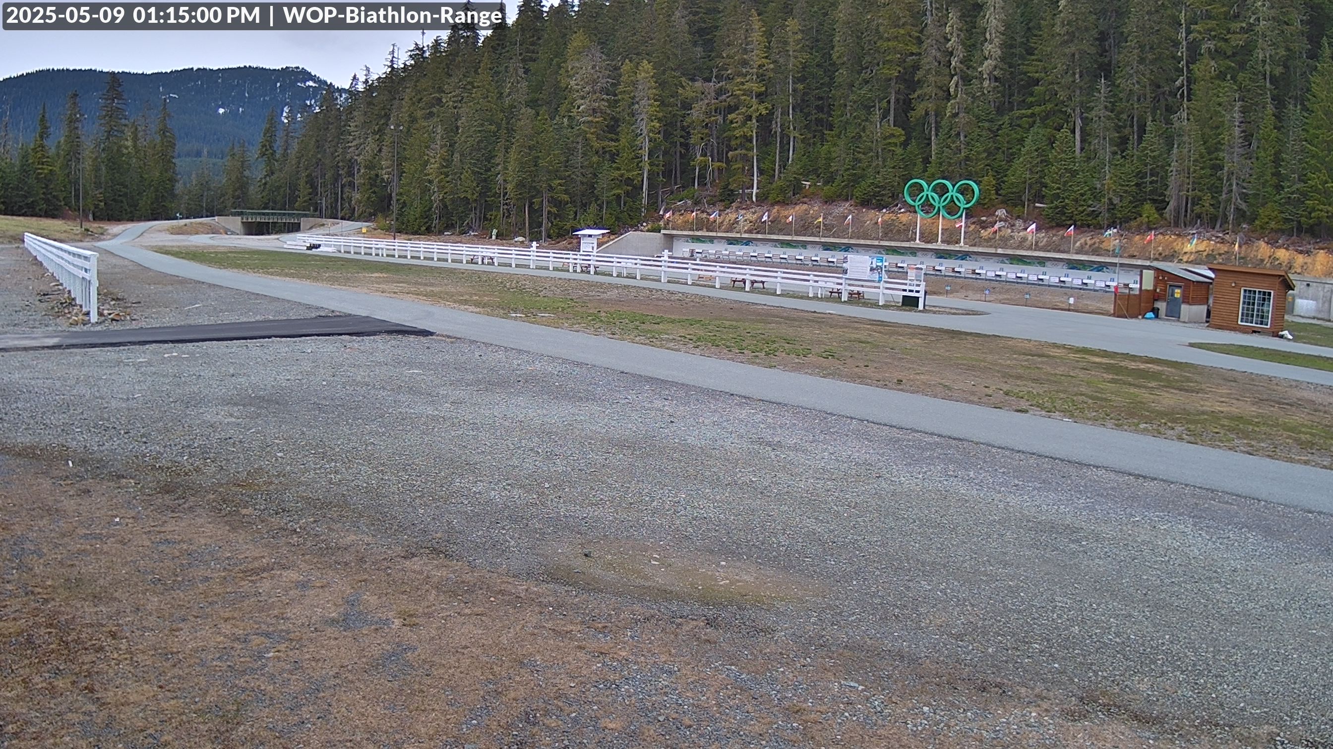 View looking North East to the Olympic Biathlon Range