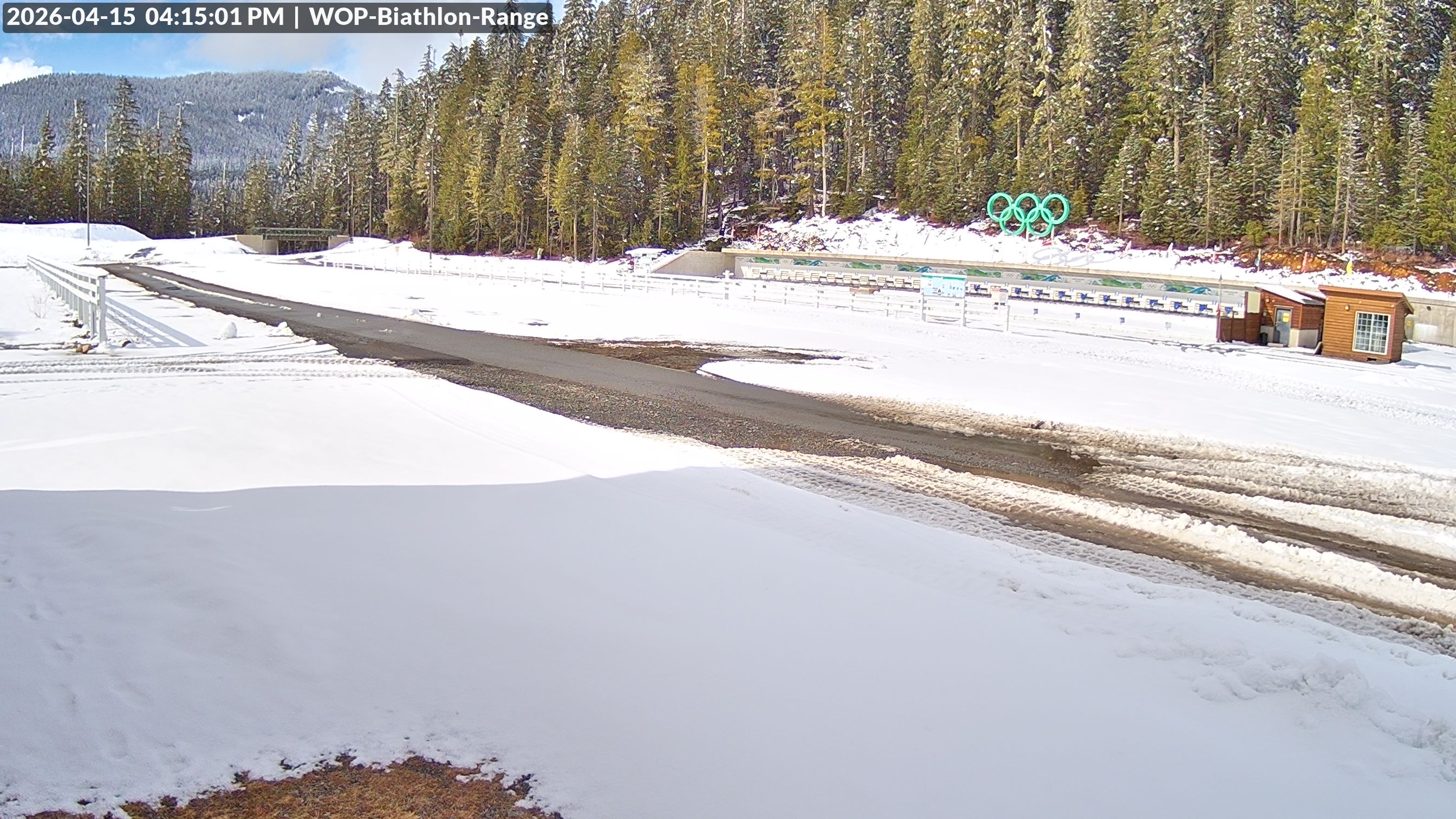 View looking North East to the Olympic Biathlon Range