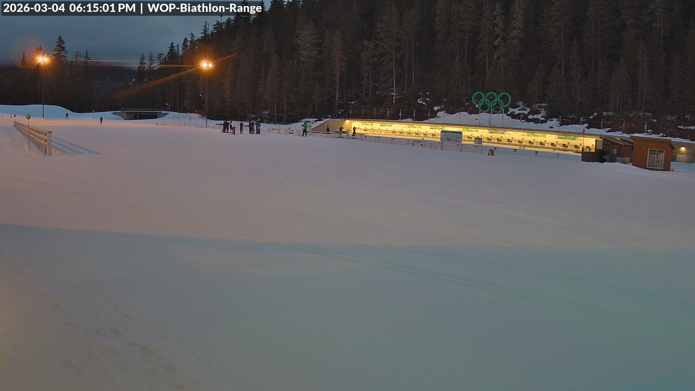 View looking North East to the Olympic Biathlon Range