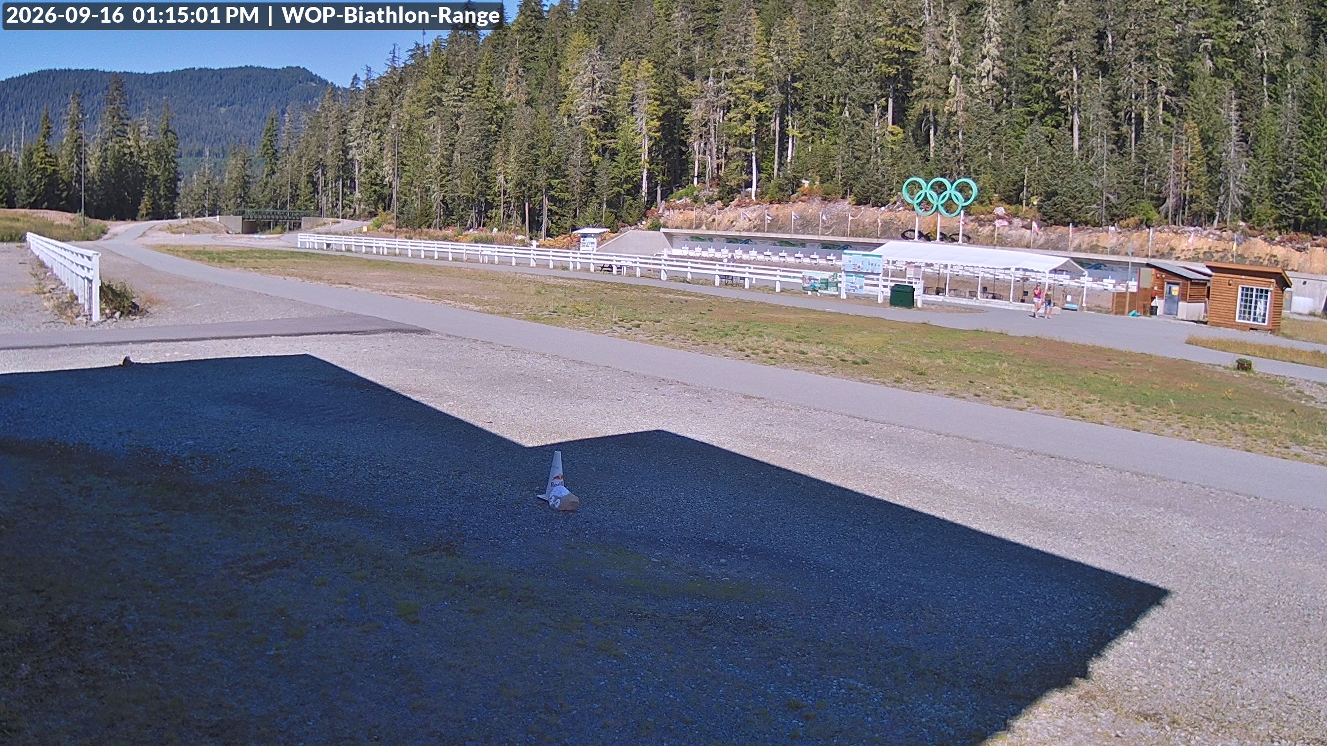 View looking North East to the Olympic Biathlon Range