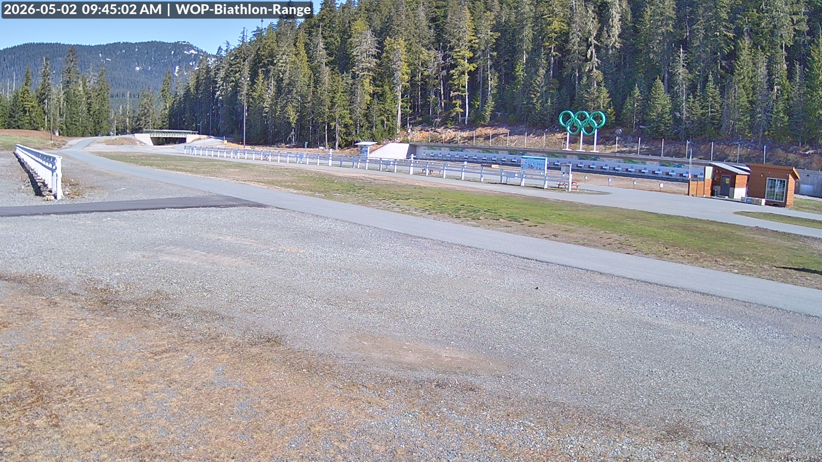 View looking North East to the Olympic Biathlon Range