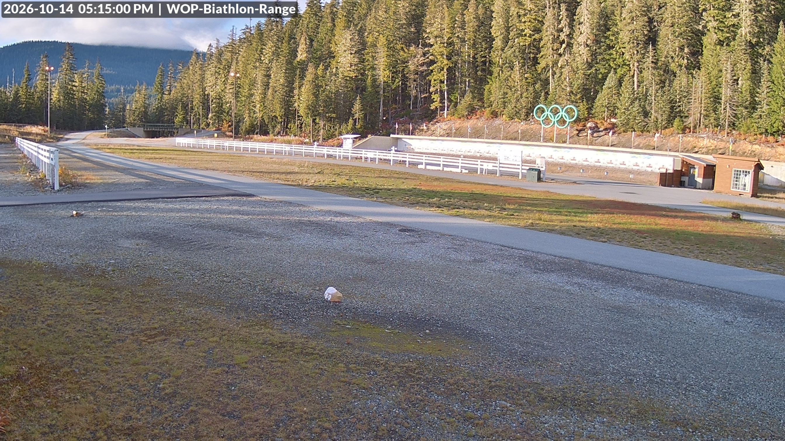 View looking North East to the Olympic Biathlon Range