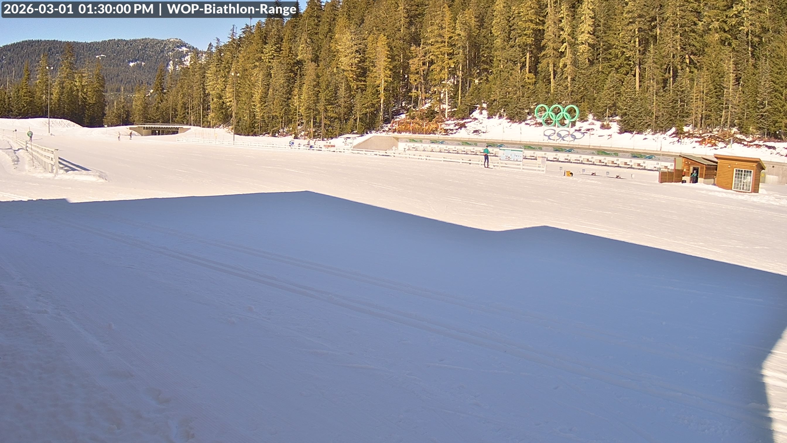 View looking North East to the Olympic Biathlon Range