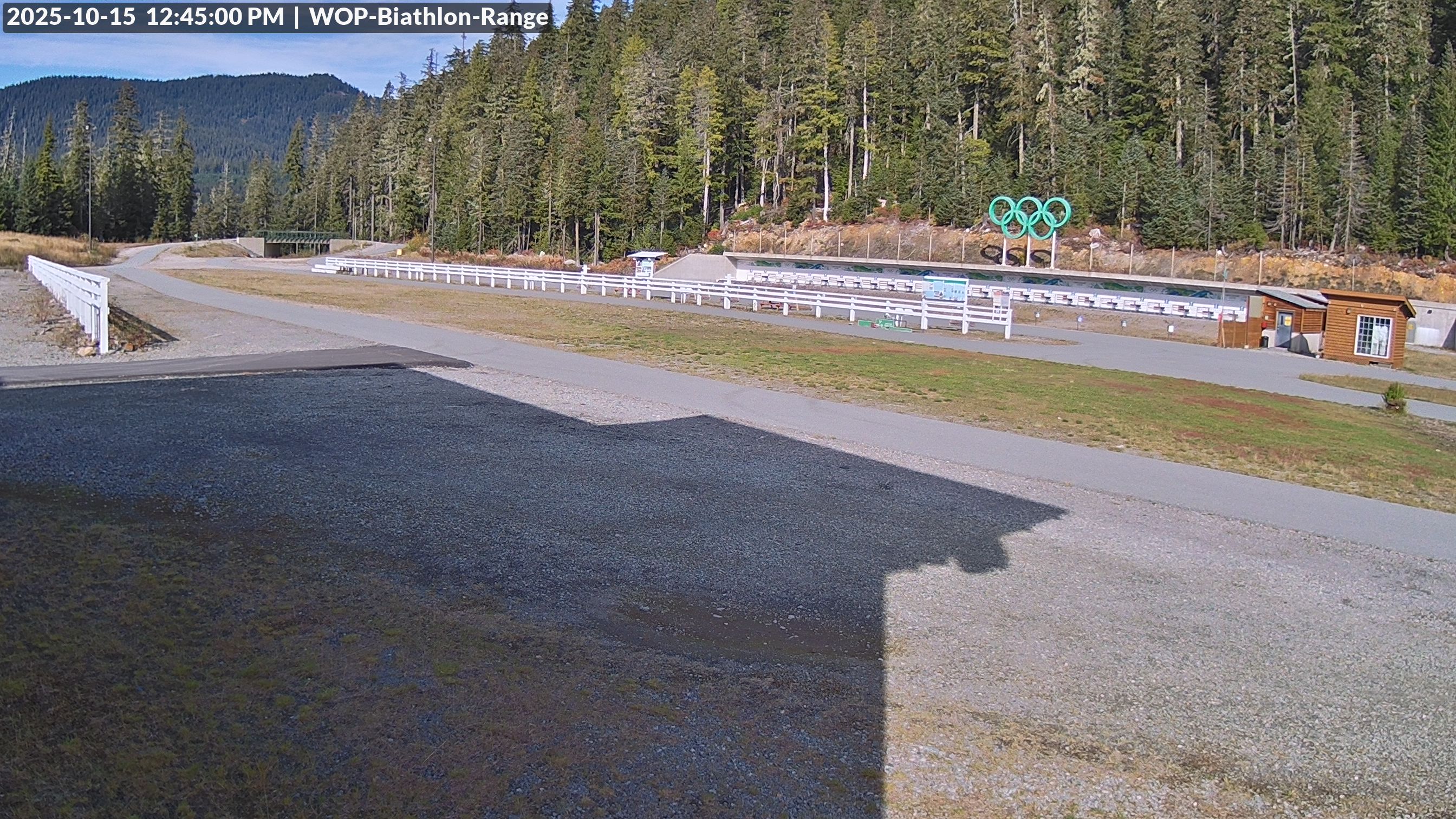 View looking North East to the Olympic Biathlon Range