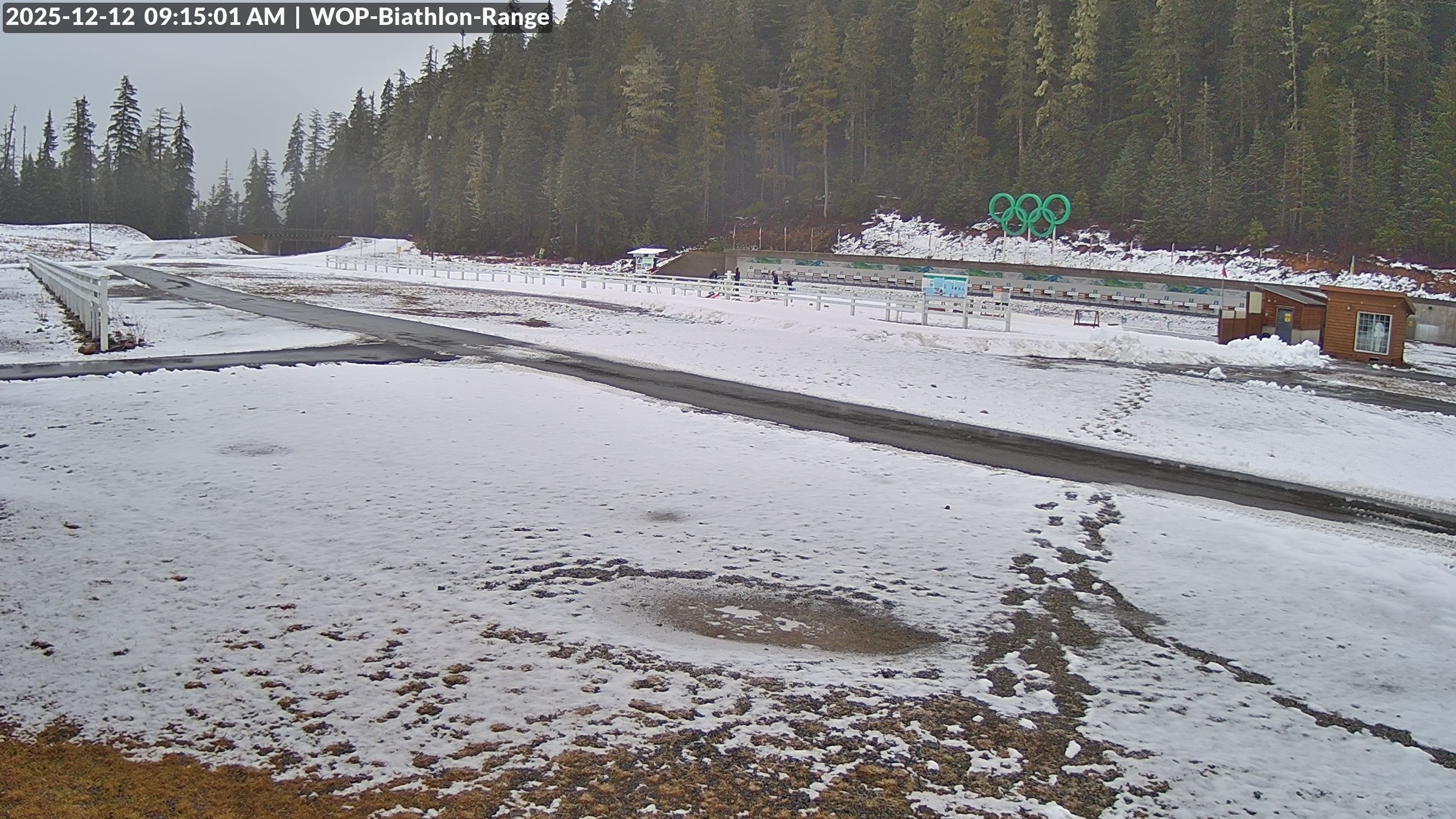 View looking North East to the Olympic Biathlon Range