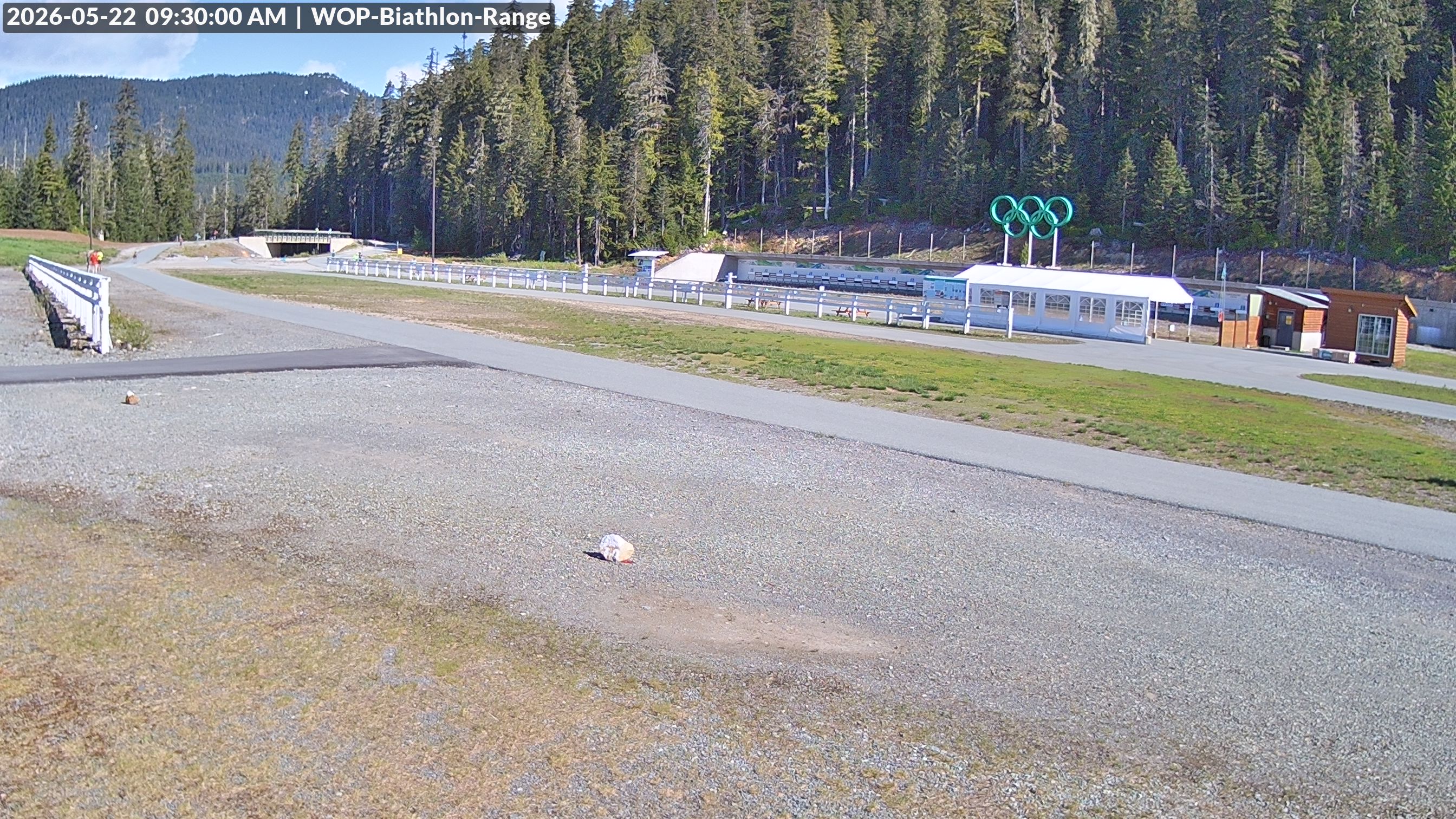 View looking North East to the Olympic Biathlon Range