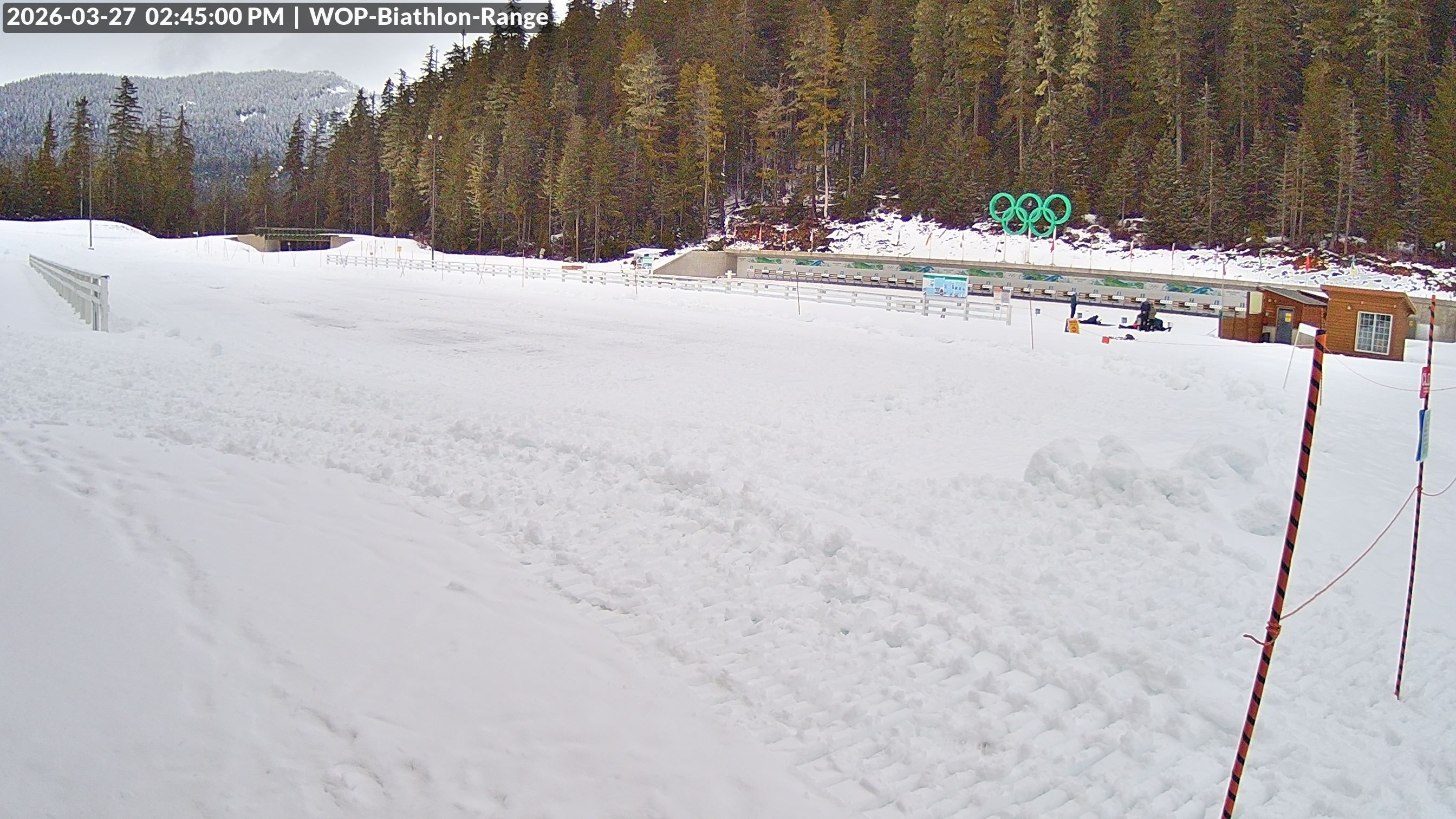 View looking North East to the Olympic Biathlon Range