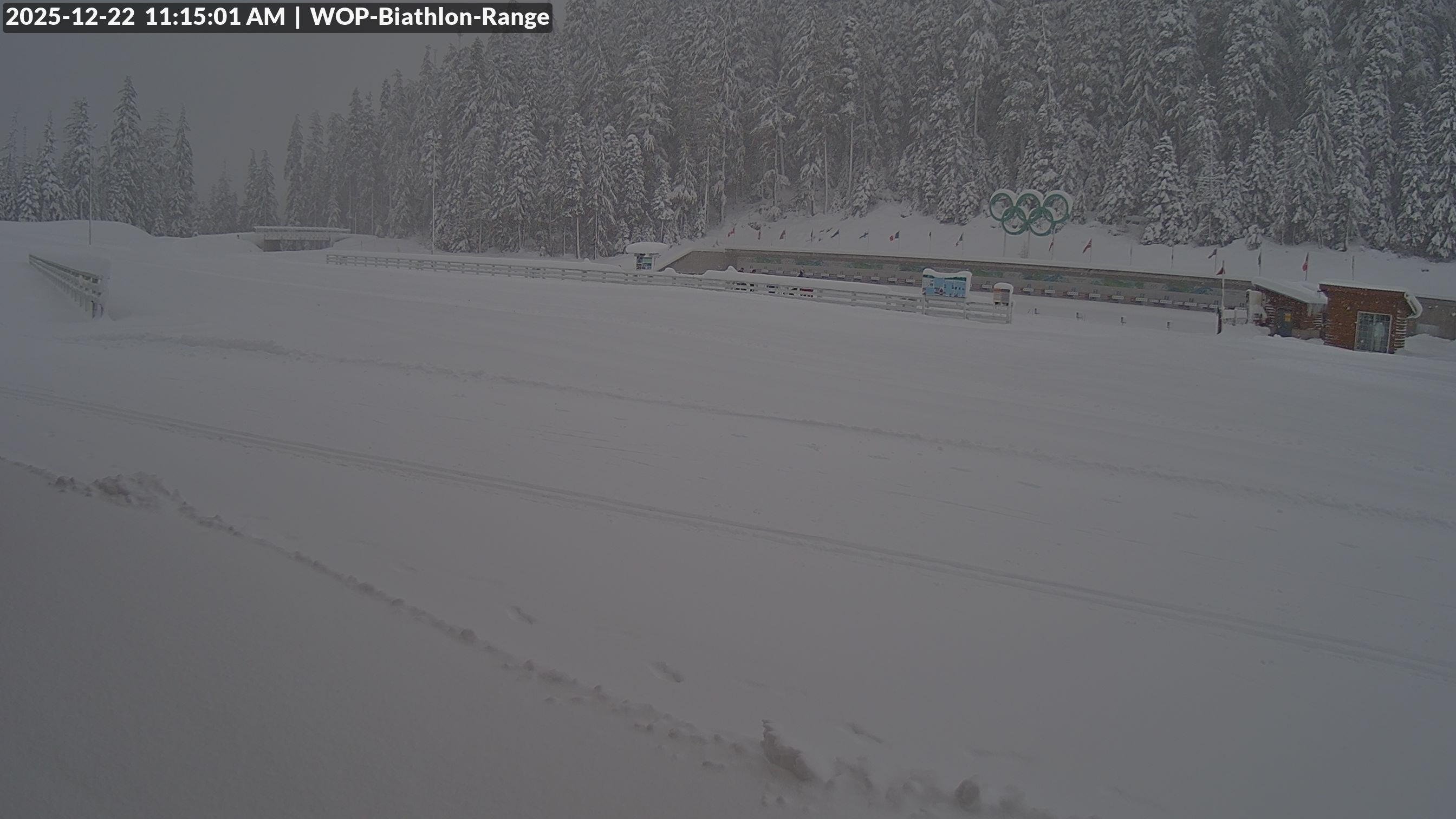 View looking North East to the Olympic Biathlon Range