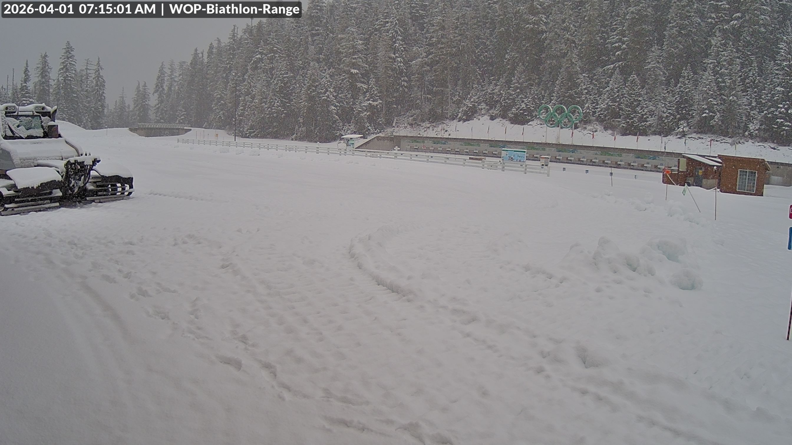 View looking North East to the Olympic Biathlon Range