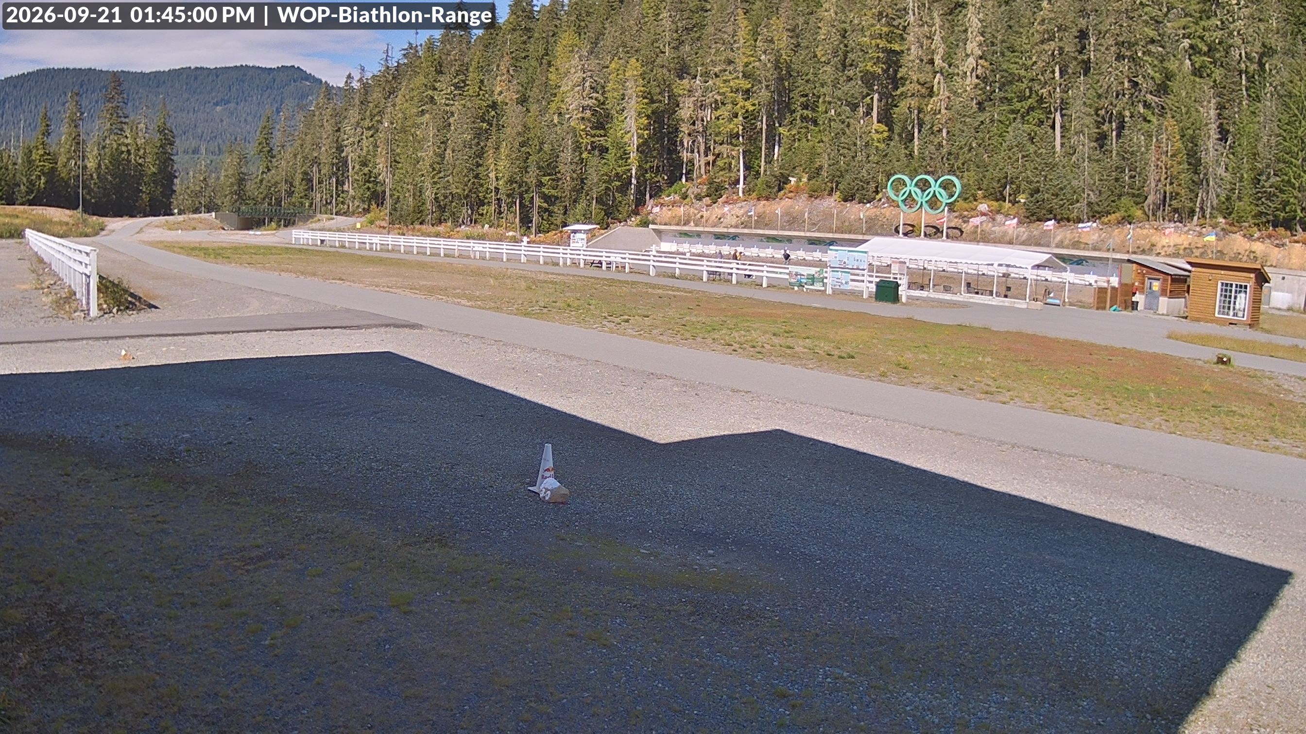View looking North East to the Olympic Biathlon Range
