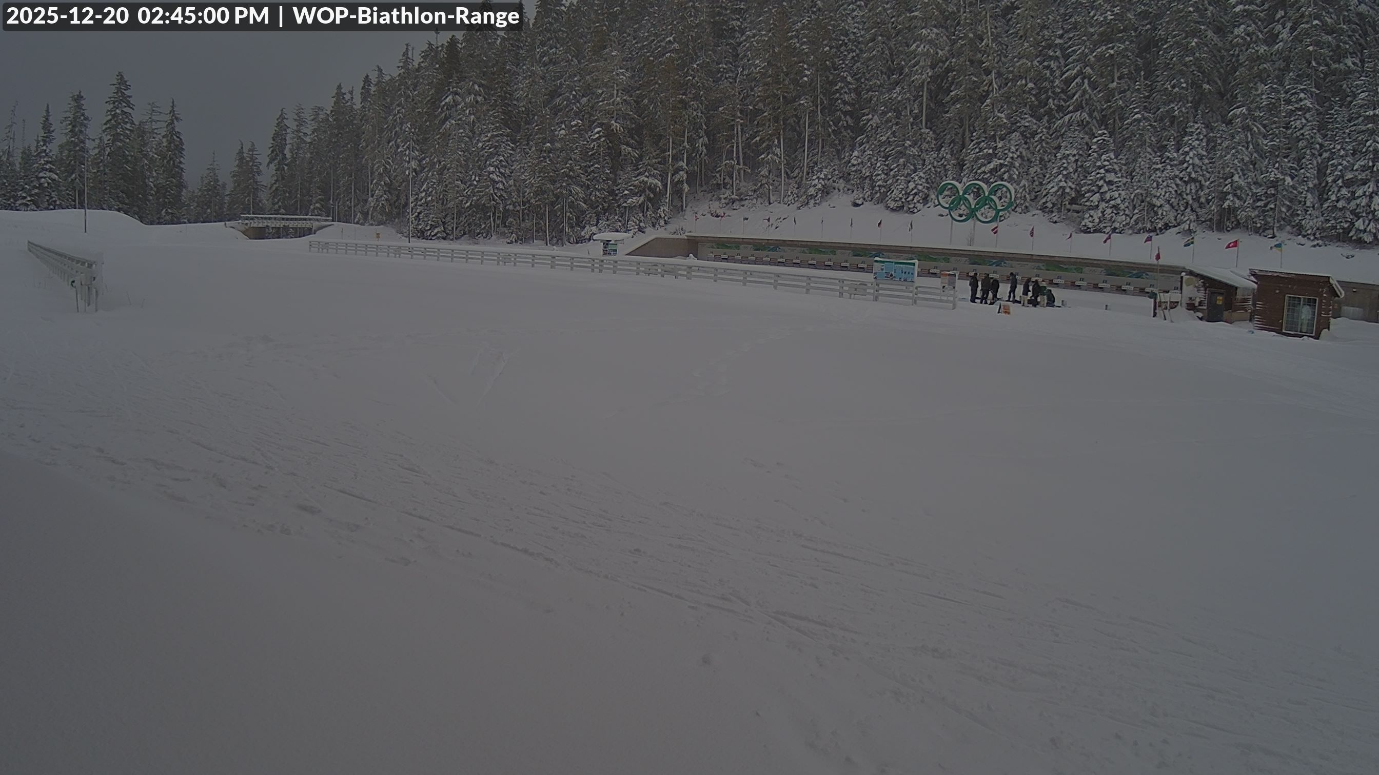 View looking North East to the Olympic Biathlon Range