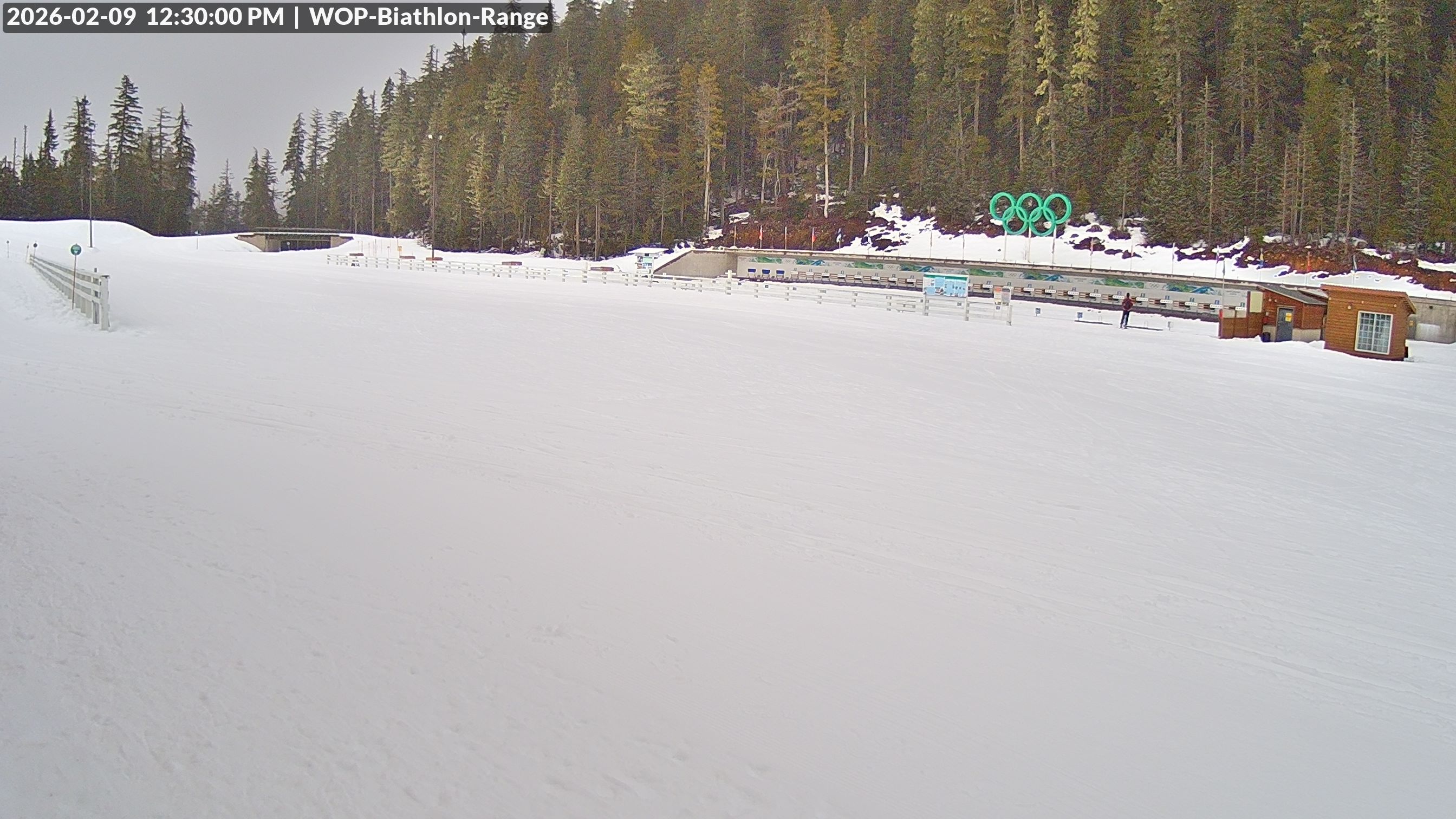 View looking North East to the Olympic Biathlon Range
