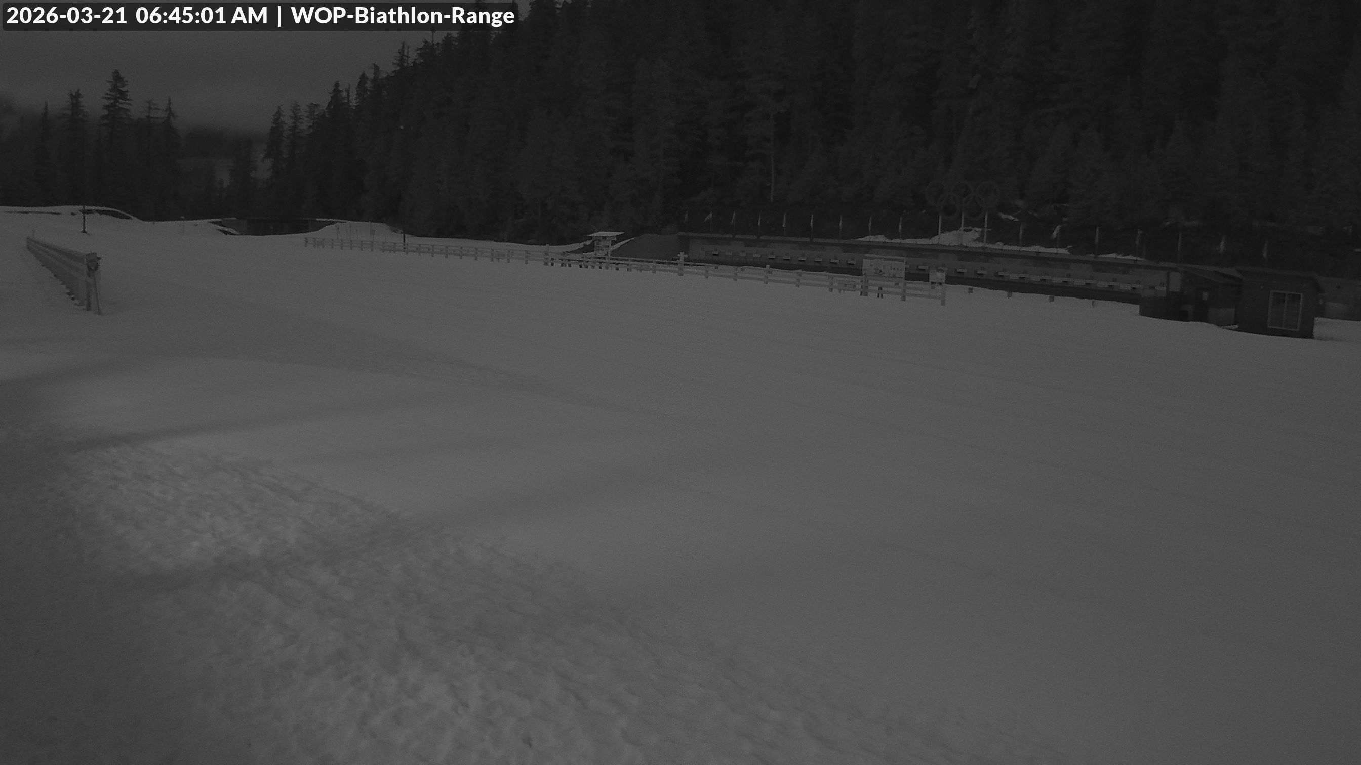 View looking North East to the Olympic Biathlon Range