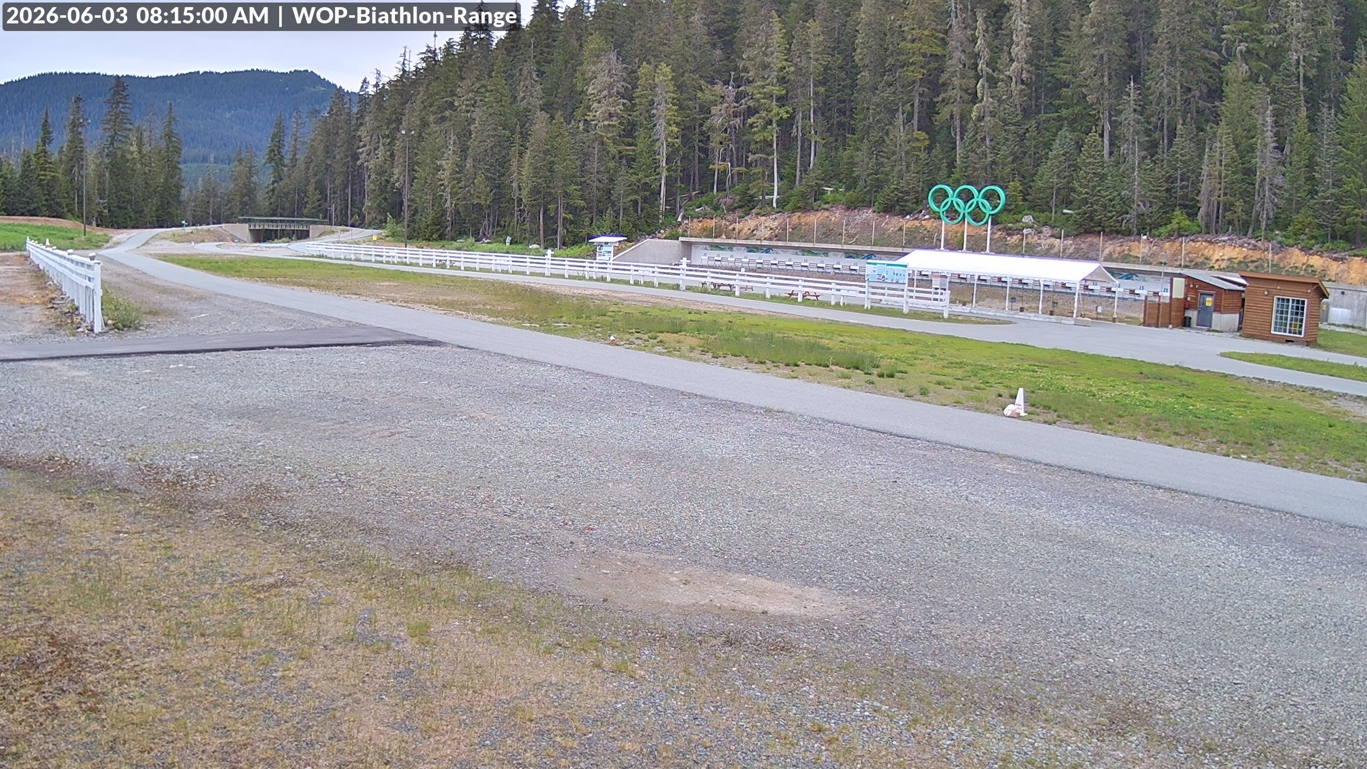 View looking North East to the Olympic Biathlon Range