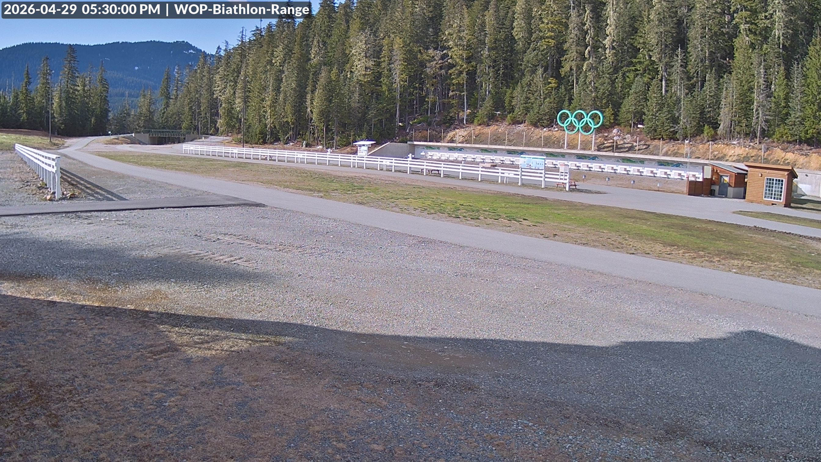 View looking North East to the Olympic Biathlon Range