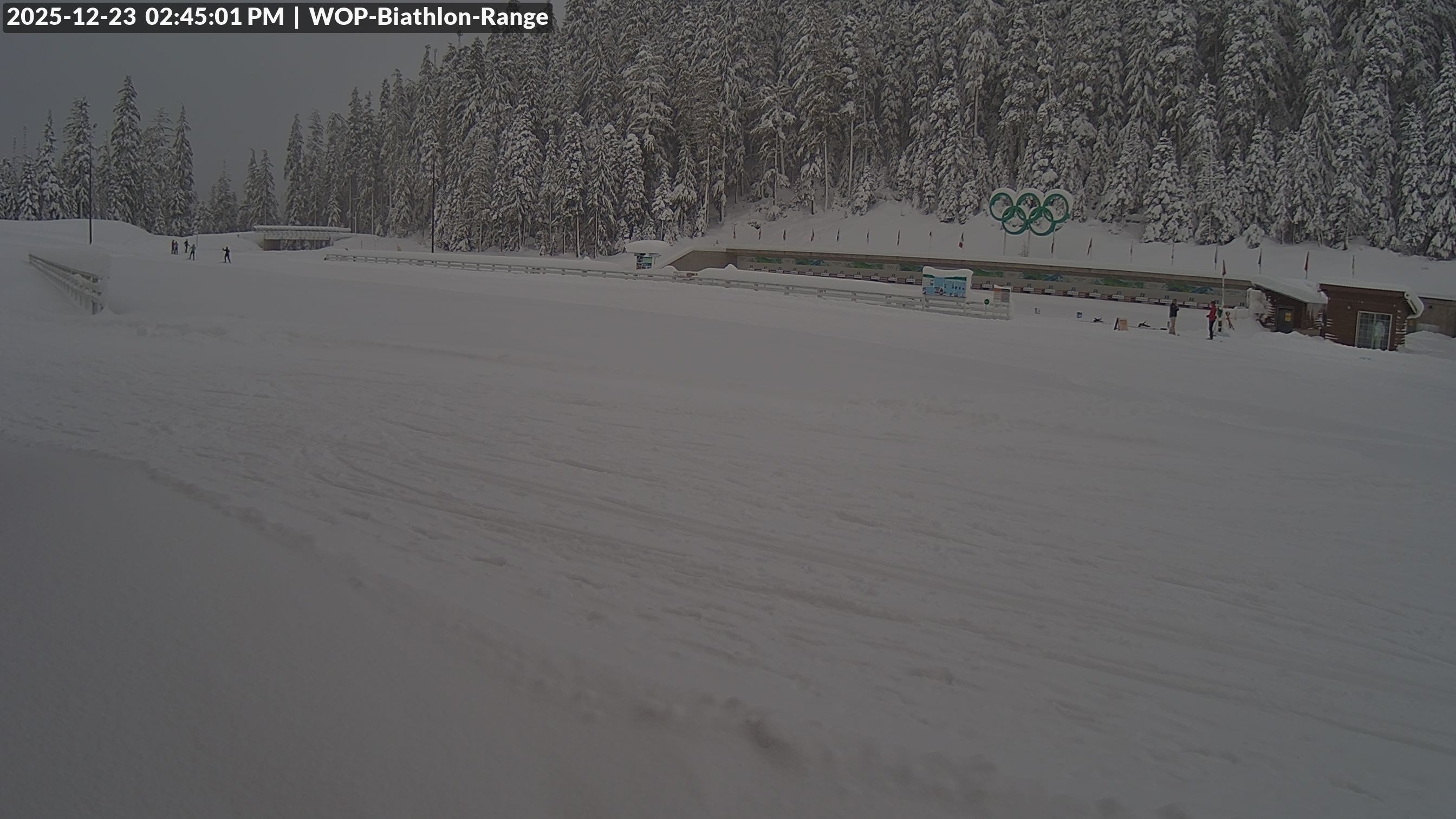 View looking North East to the Olympic Biathlon Range