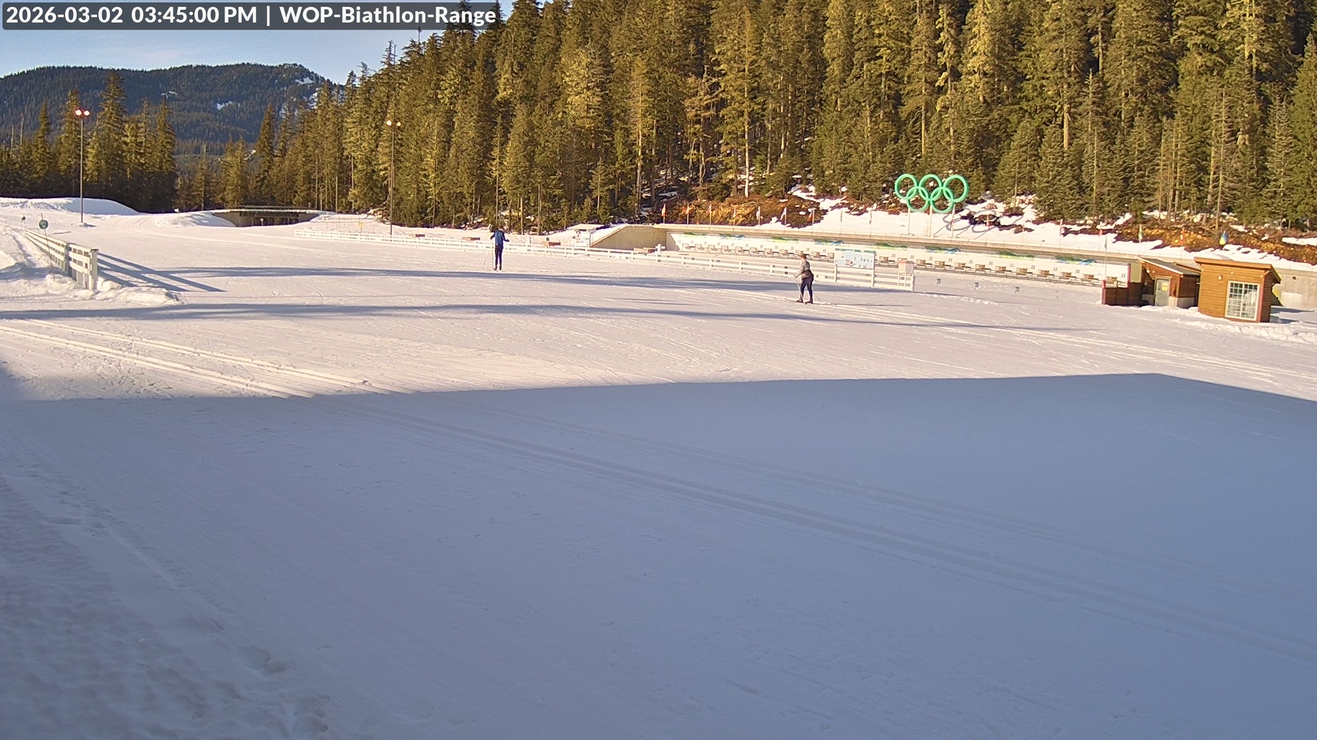 View looking North East to the Olympic Biathlon Range