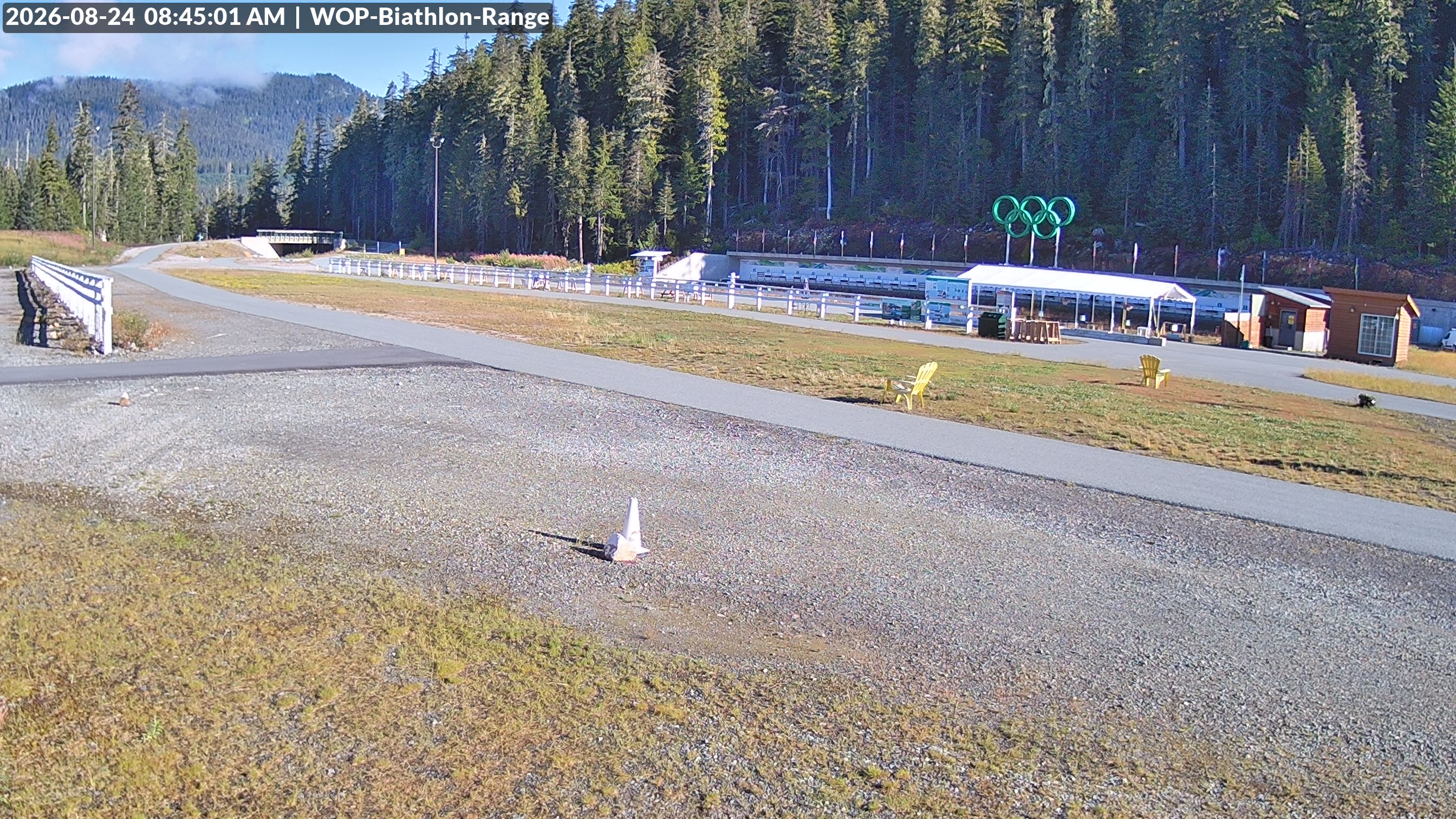 View looking North East to the Olympic Biathlon Range