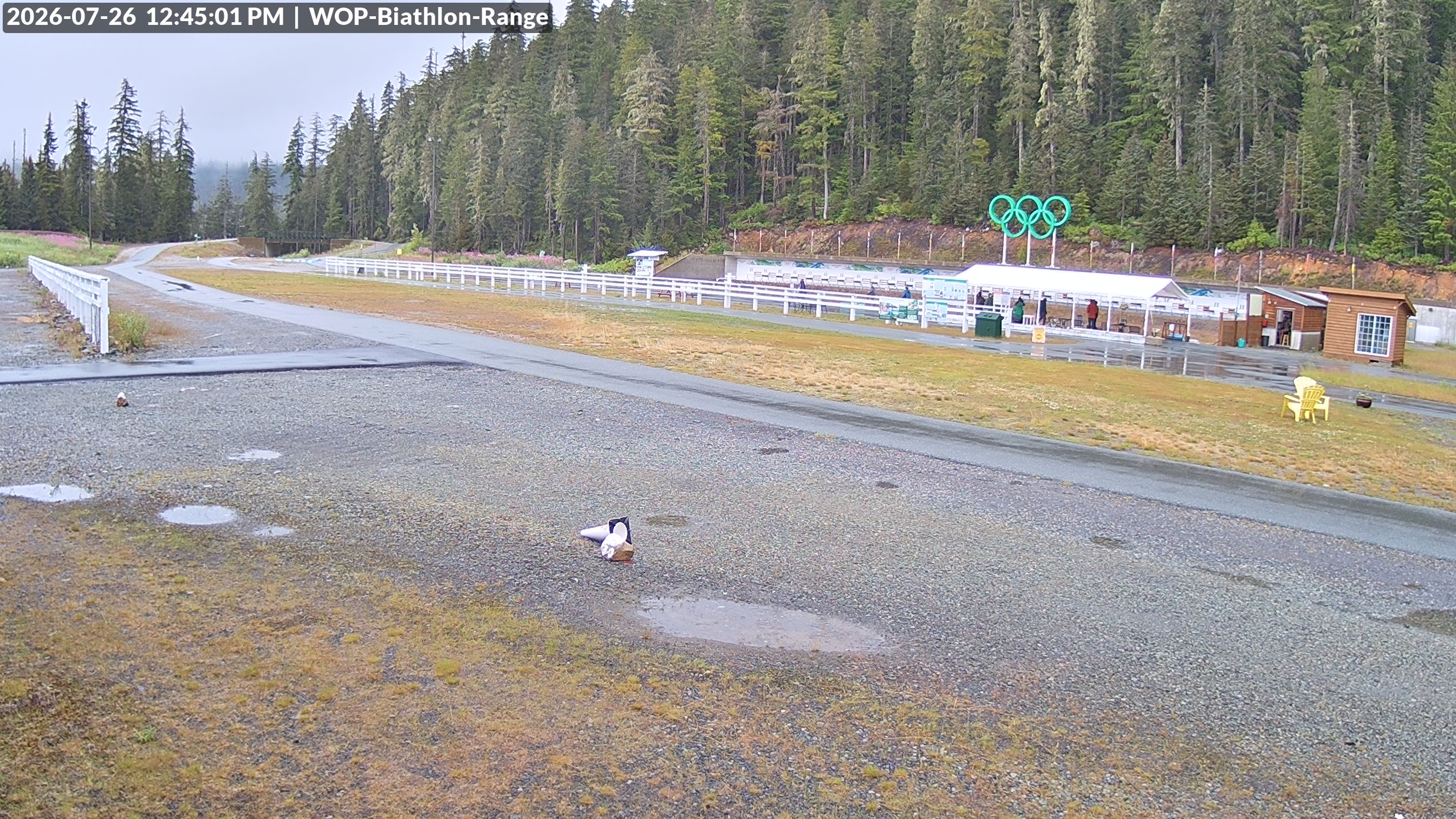 View looking North East to the Olympic Biathlon Range