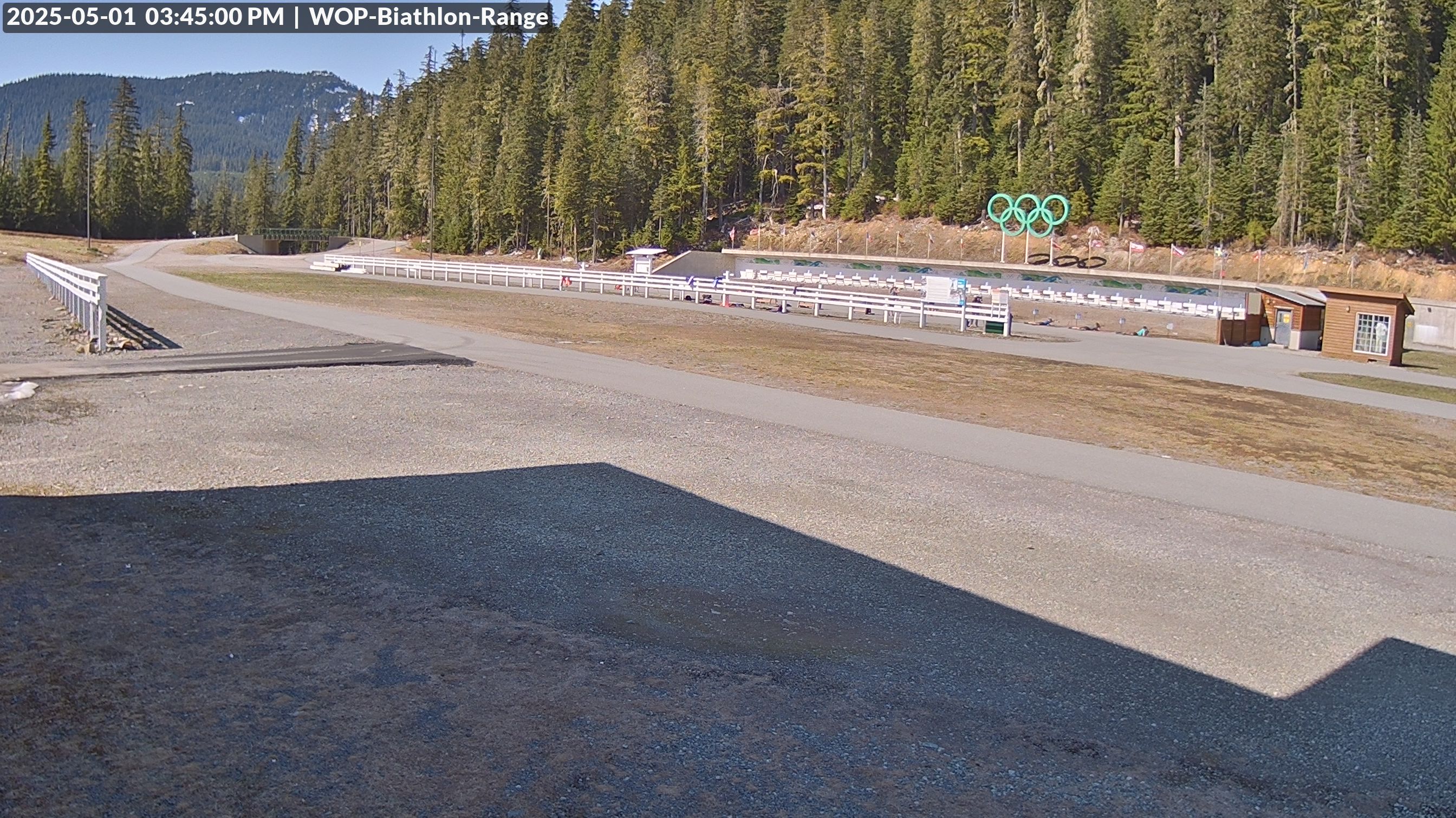 View looking North East to the Olympic Biathlon Range