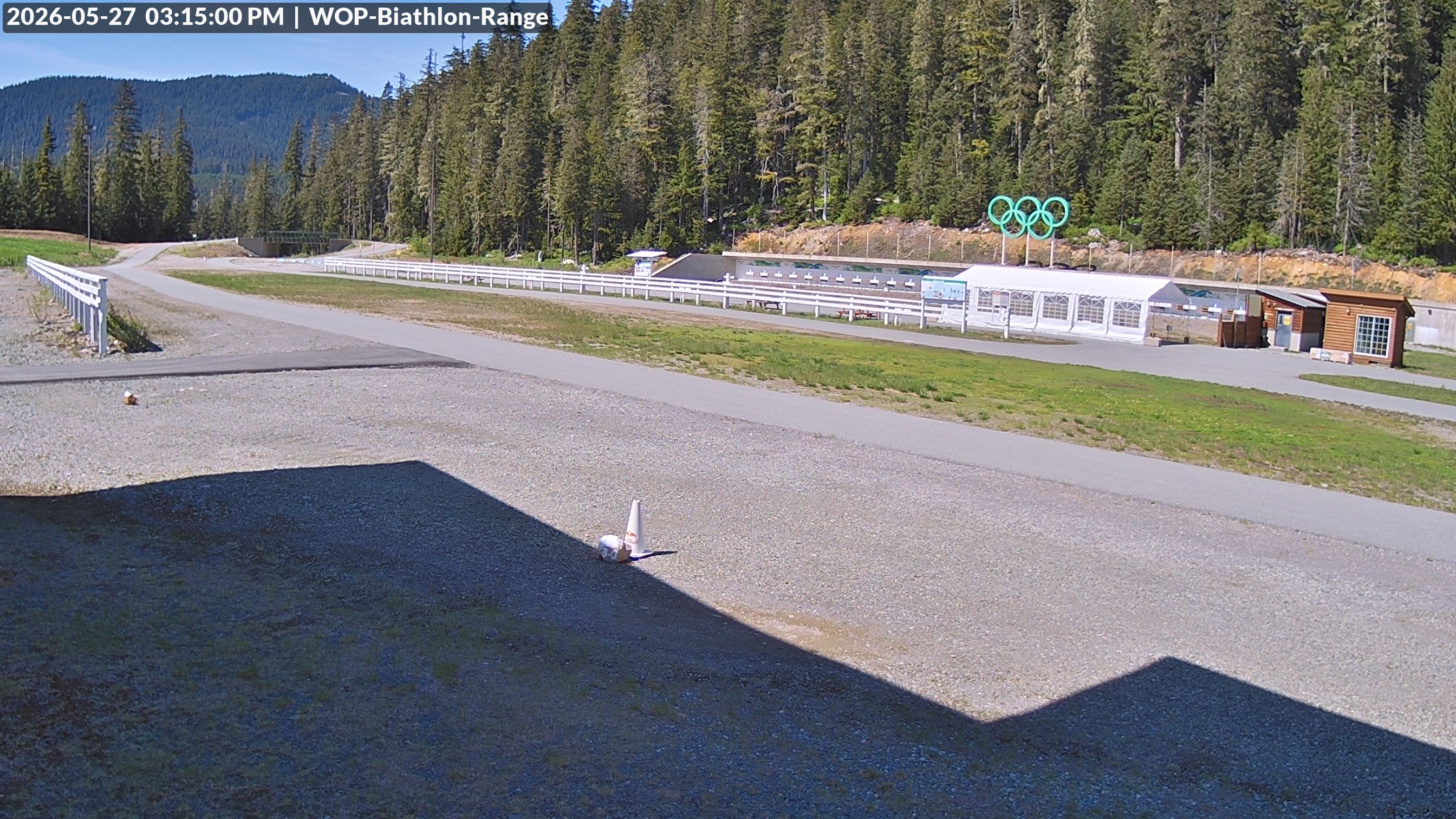 View looking North East to the Olympic Biathlon Range