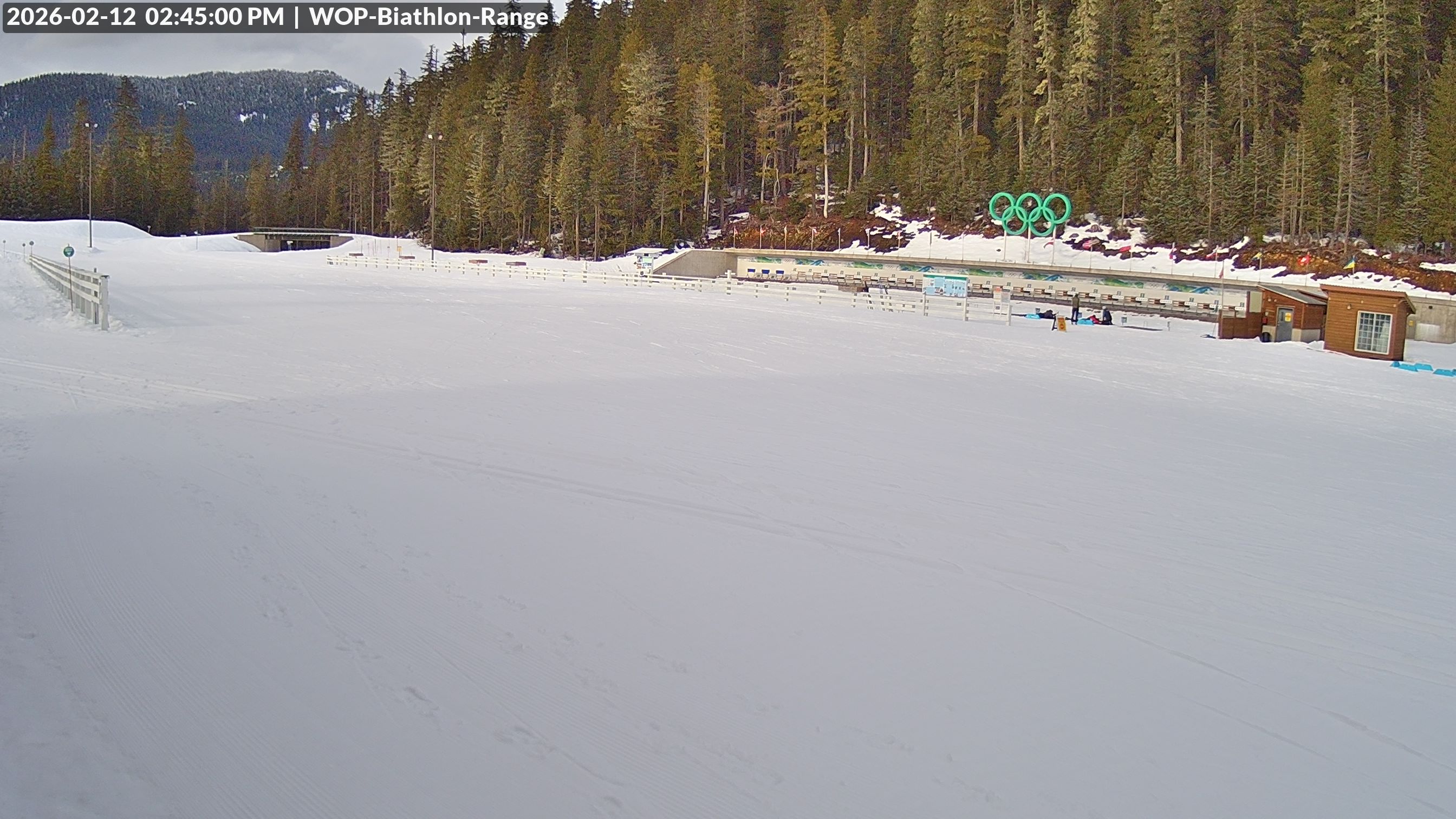 View looking North East to the Olympic Biathlon Range