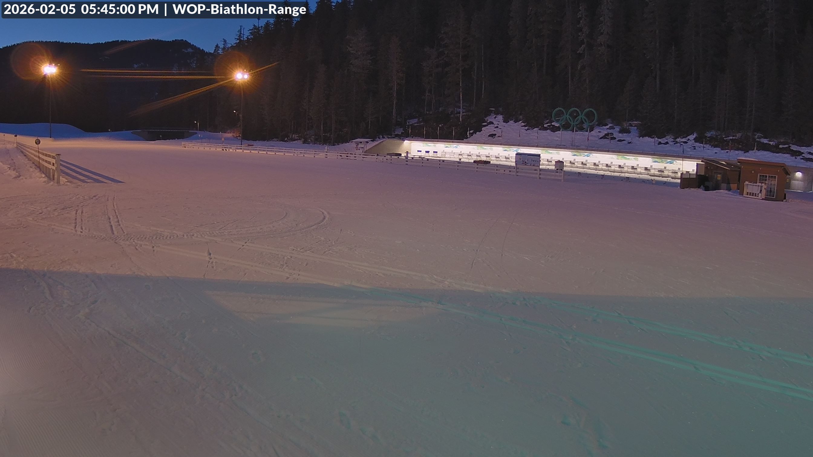 View looking North East to the Olympic Biathlon Range