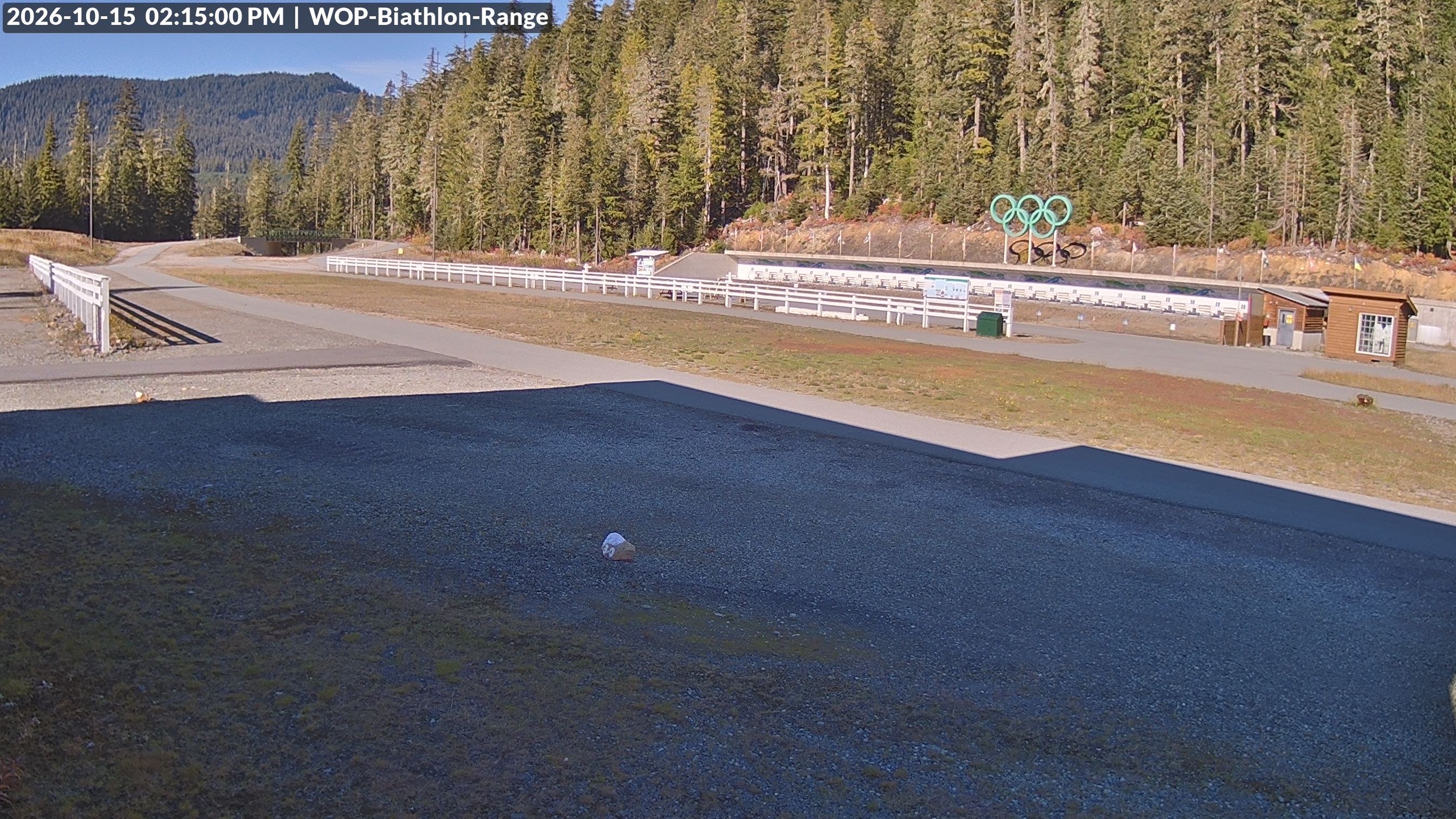 View looking North East to the Olympic Biathlon Range