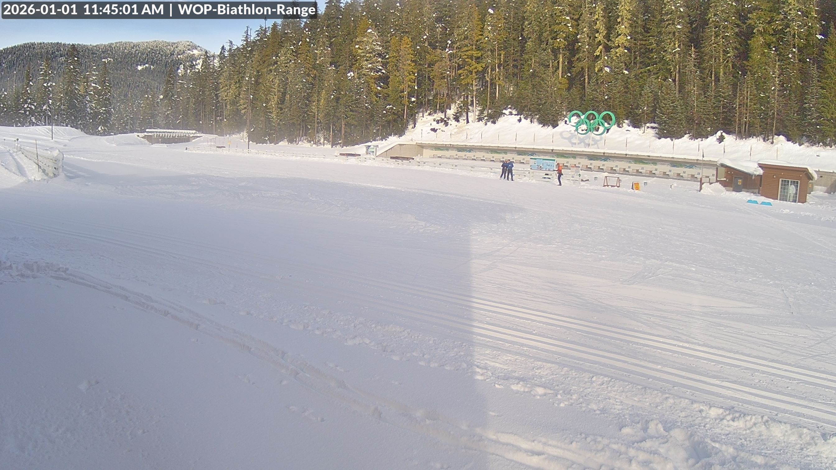 View looking North East to the Olympic Biathlon Range