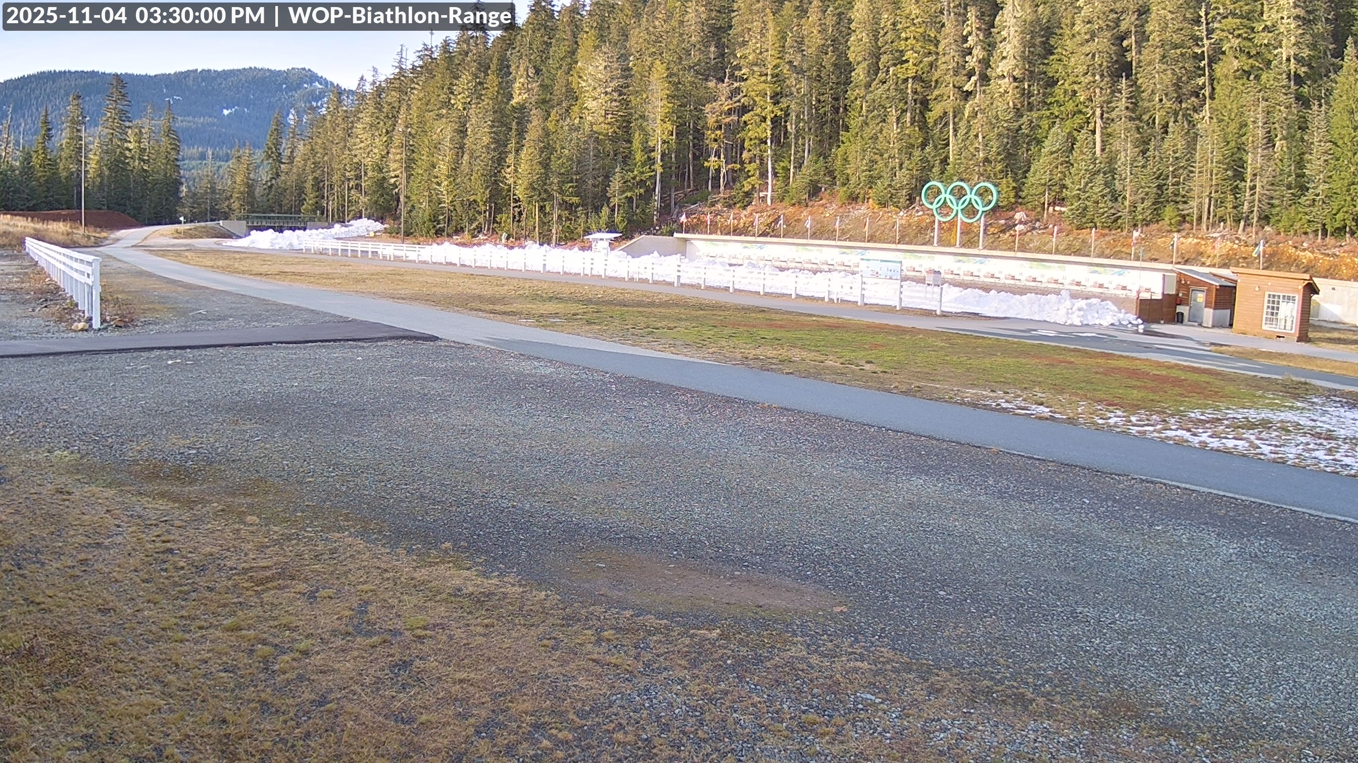 View looking North East to the Olympic Biathlon Range